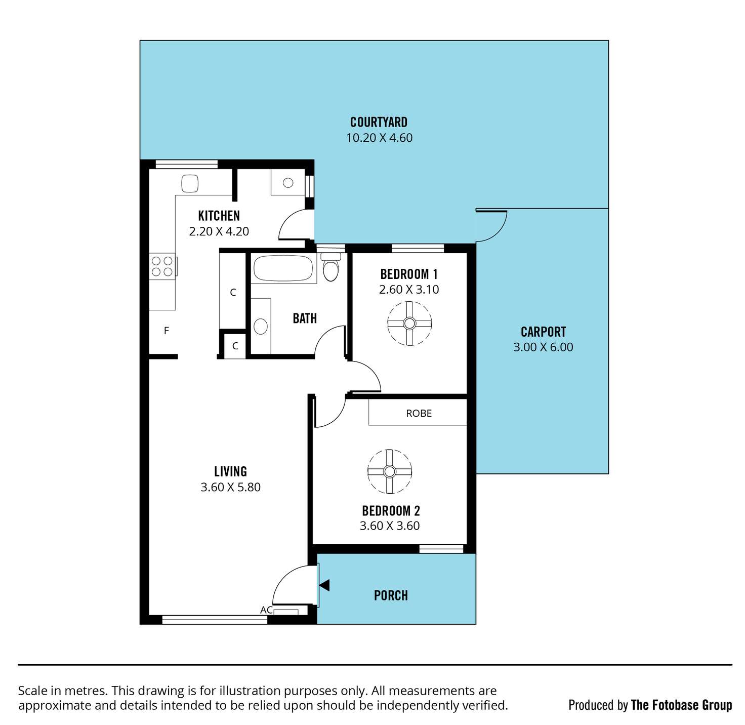 Floorplan of Homely unit listing, 5/25 Hill Avenue, Cumberland Park SA 5041