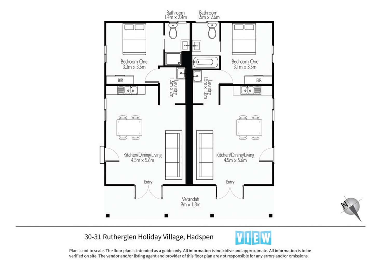 Floorplan of Homely unit listing, Unit 30 - 30 Rutherglen Road, Hadspen TAS 7290