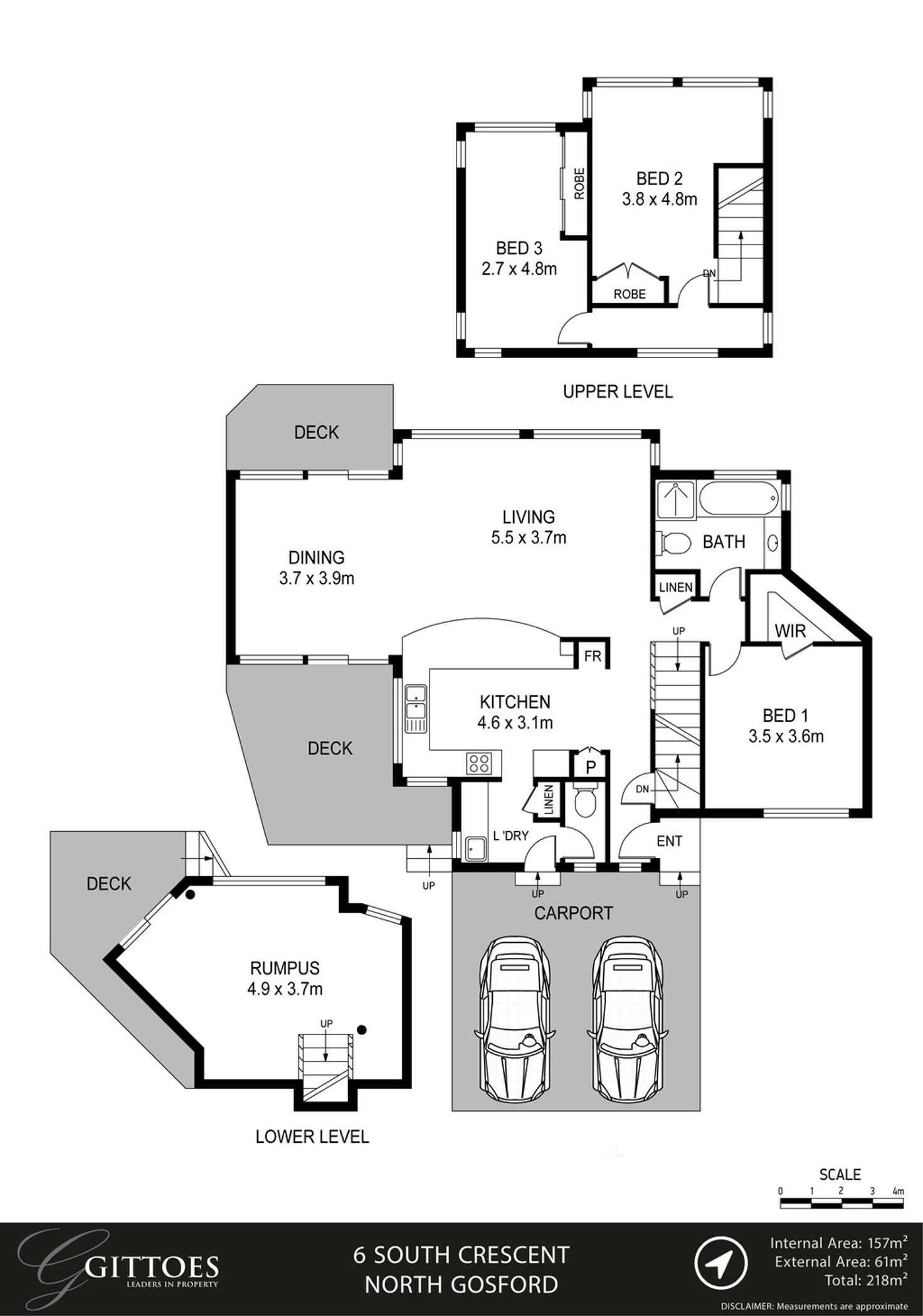 Floorplan of Homely house listing, 6 South Crescent, North Gosford NSW 2250