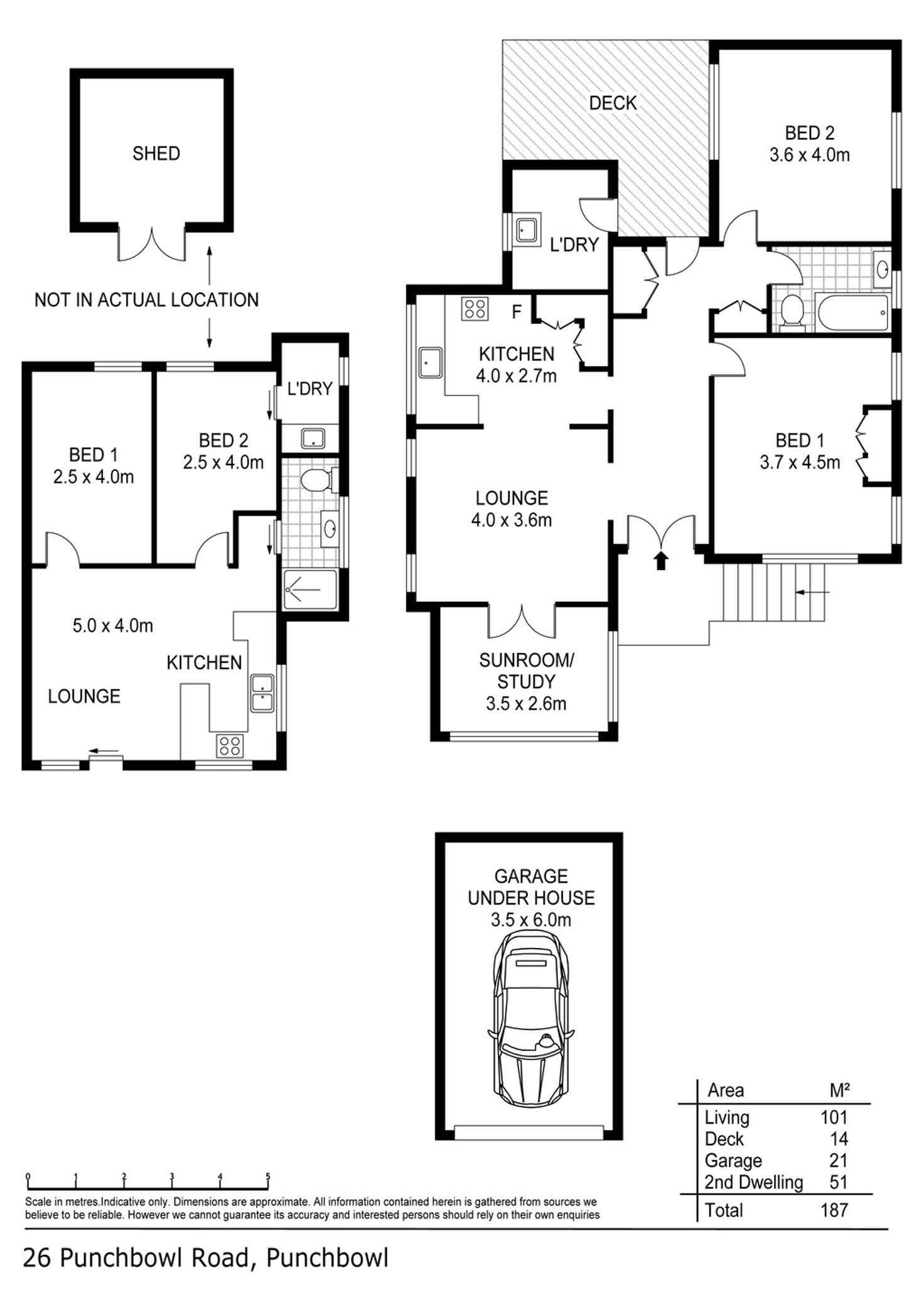 Floorplan of Homely house listing, 26 Punchbowl Road, Punchbowl TAS 7249