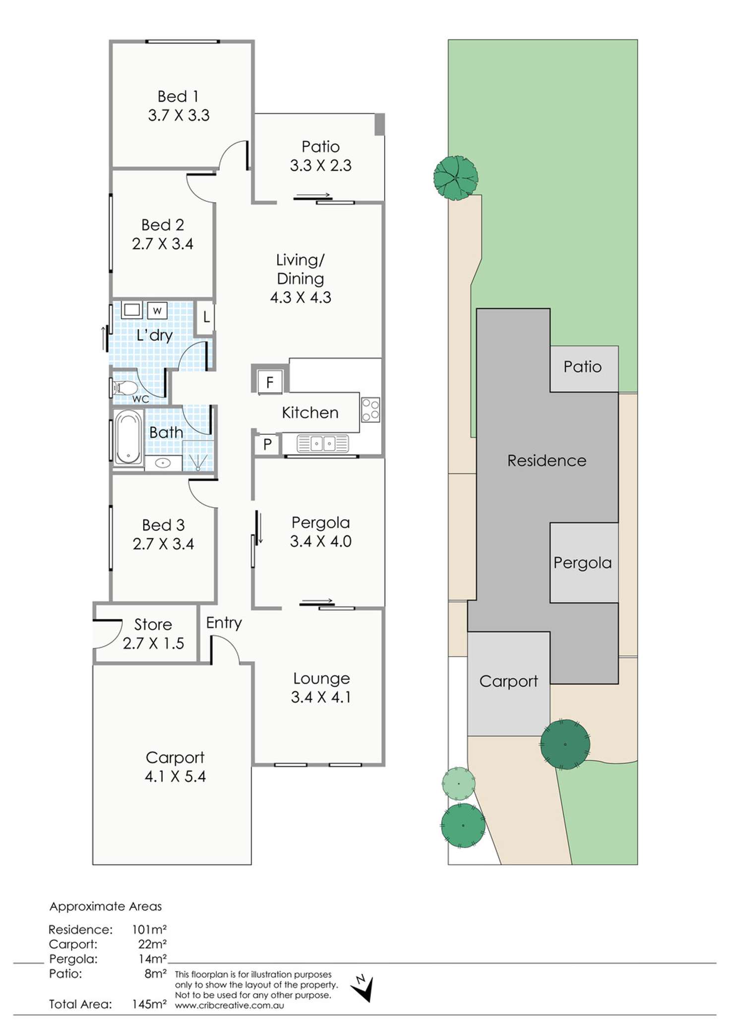 Floorplan of Homely house listing, 6 Drury Street, Willagee WA 6156