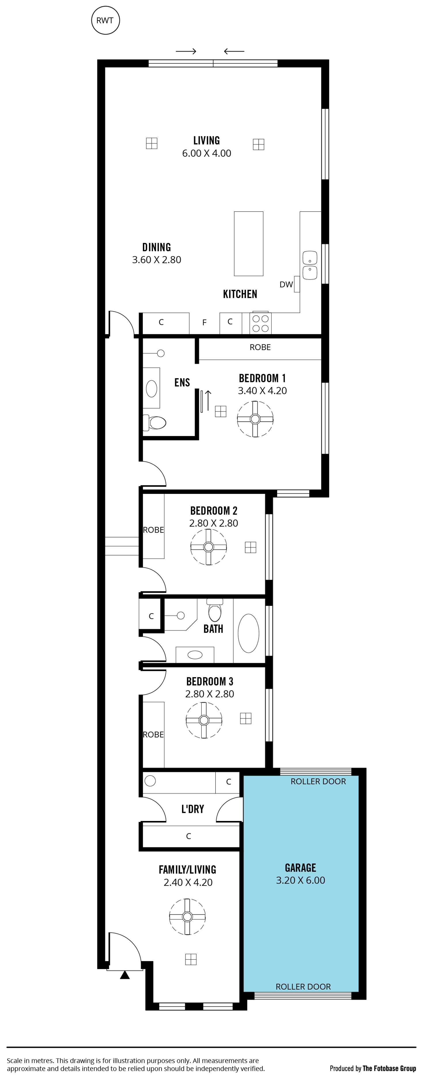 Floorplan of Homely house listing, 2/65 Roy Terrace, Christies Beach SA 5165