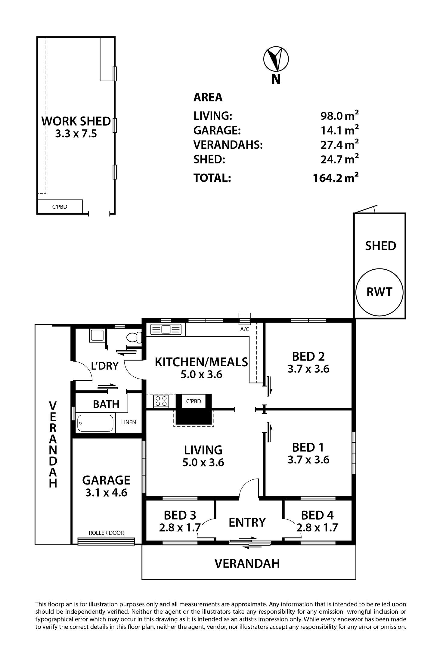 Floorplan of Homely house listing, 92 Old Mount Barker Road, Stirling SA 5152