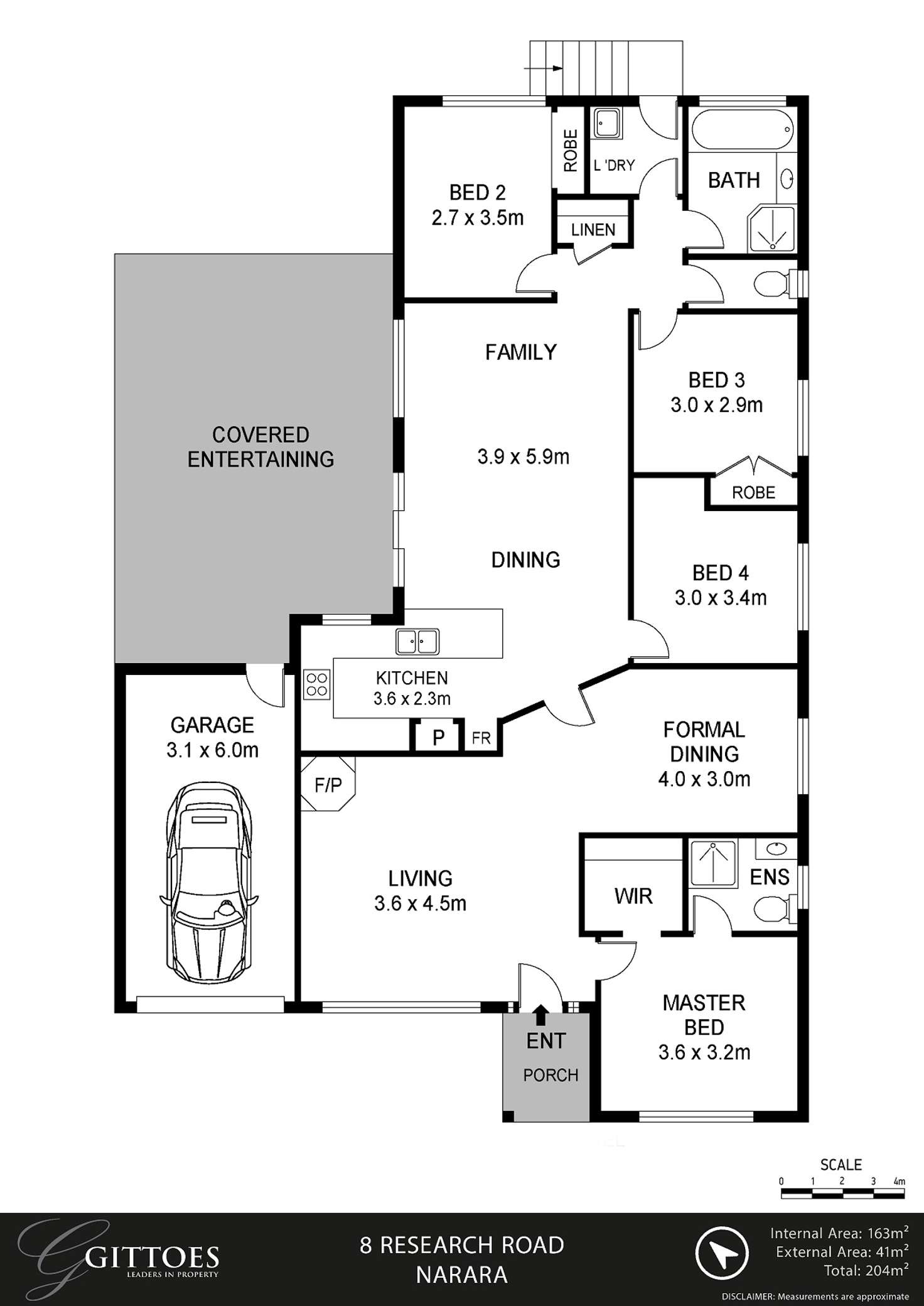 Floorplan of Homely house listing, 8 Research Road, Narara NSW 2250