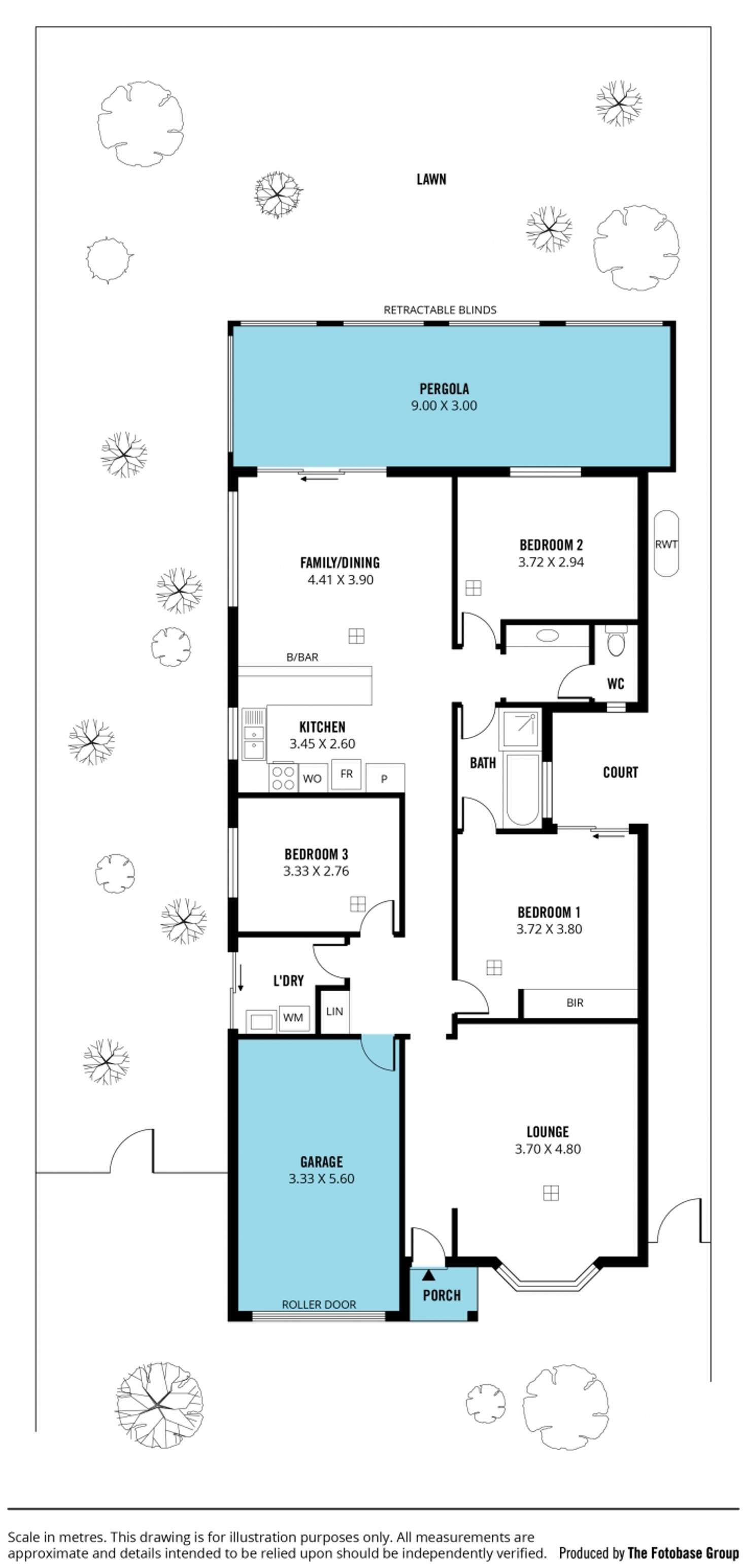 Floorplan of Homely house listing, 13 Springpark Circuit, Aberfoyle Park SA 5159