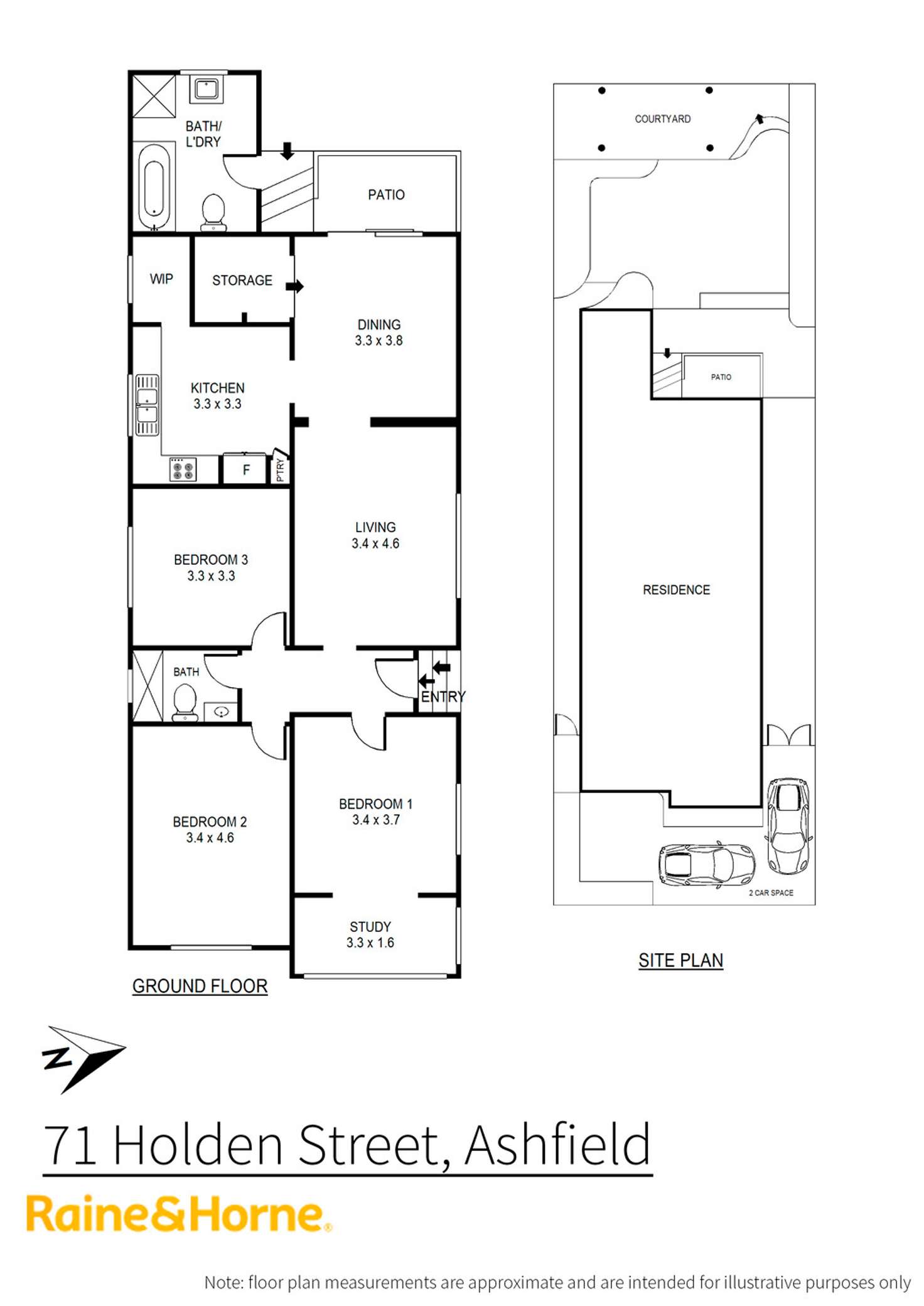 Floorplan of Homely house listing, 71 Holden Street, Ashfield NSW 2131