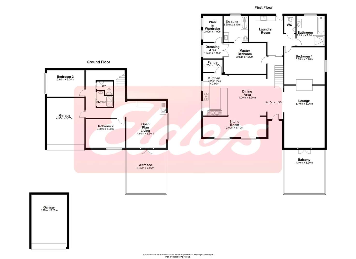 Floorplan of Homely house listing, 6 Picton Crescent, Bunbury WA 6230