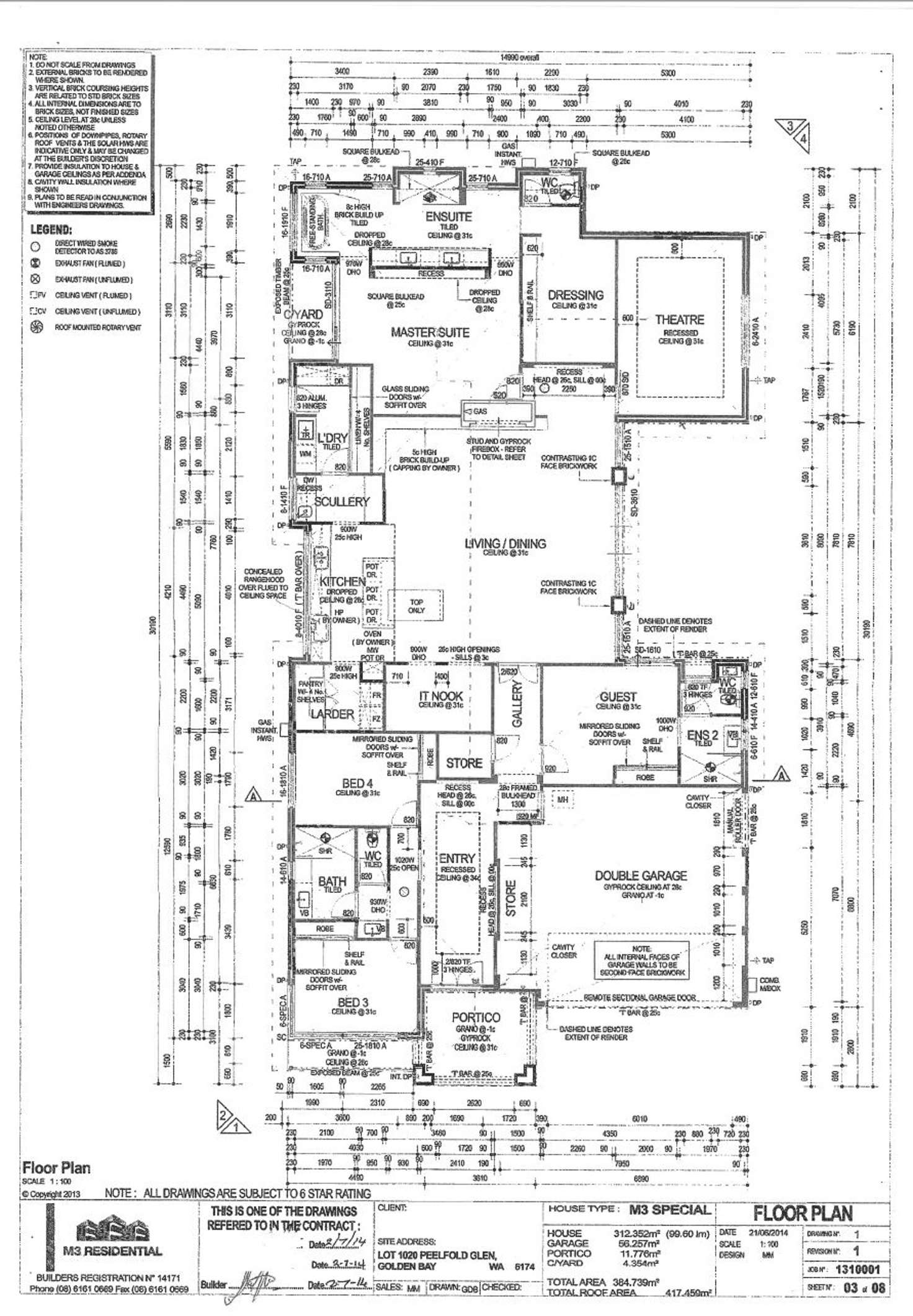 Floorplan of Homely house listing, 60 Peelfold Glen, Golden Bay WA 6174