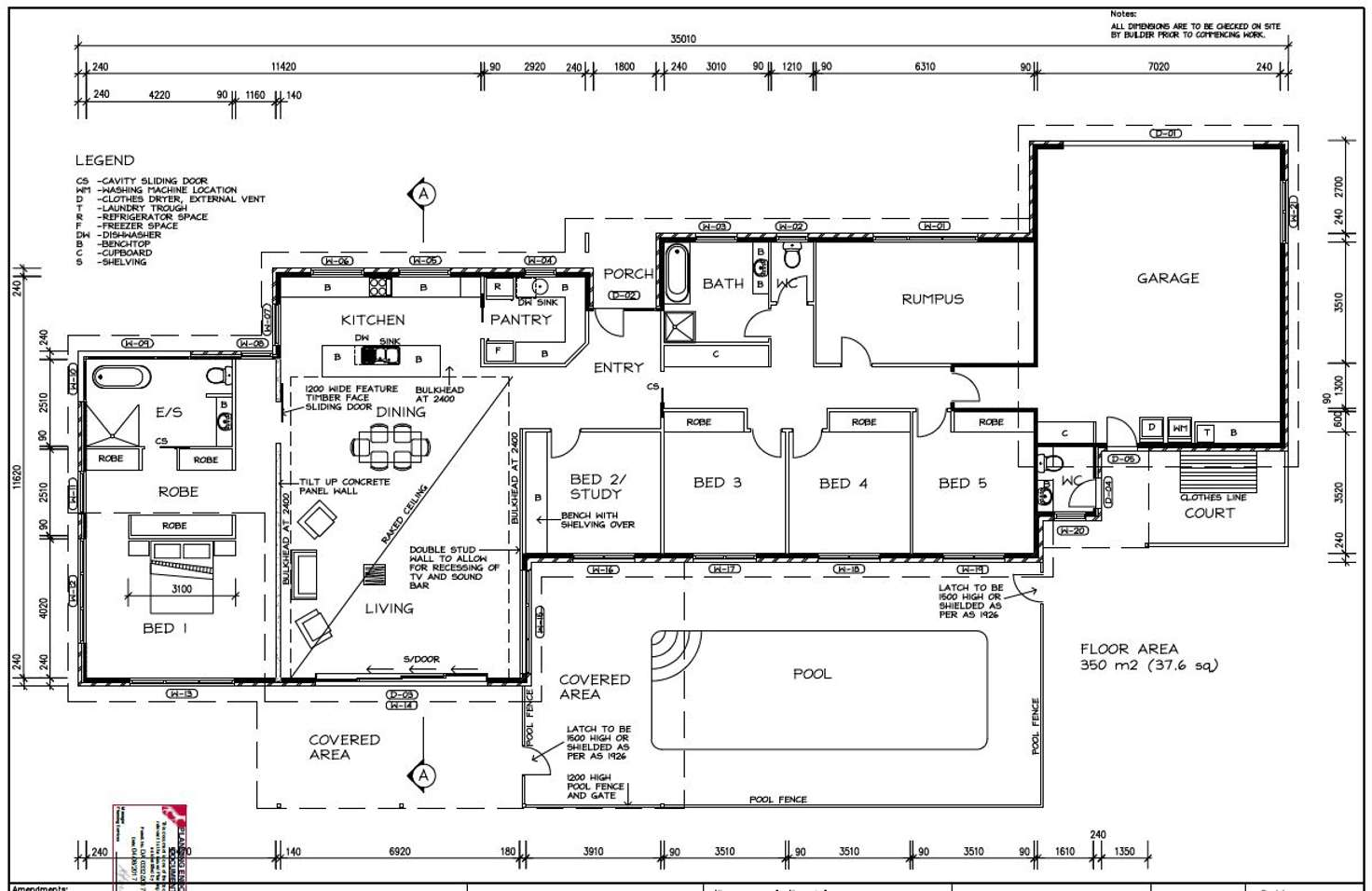 Floorplan of Homely house listing, 100 Sanwae Drive, Swan Bay TAS 7252