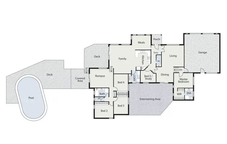 Floorplan of Homely house listing, 15 Loxton Place, Dunlop ACT 2615