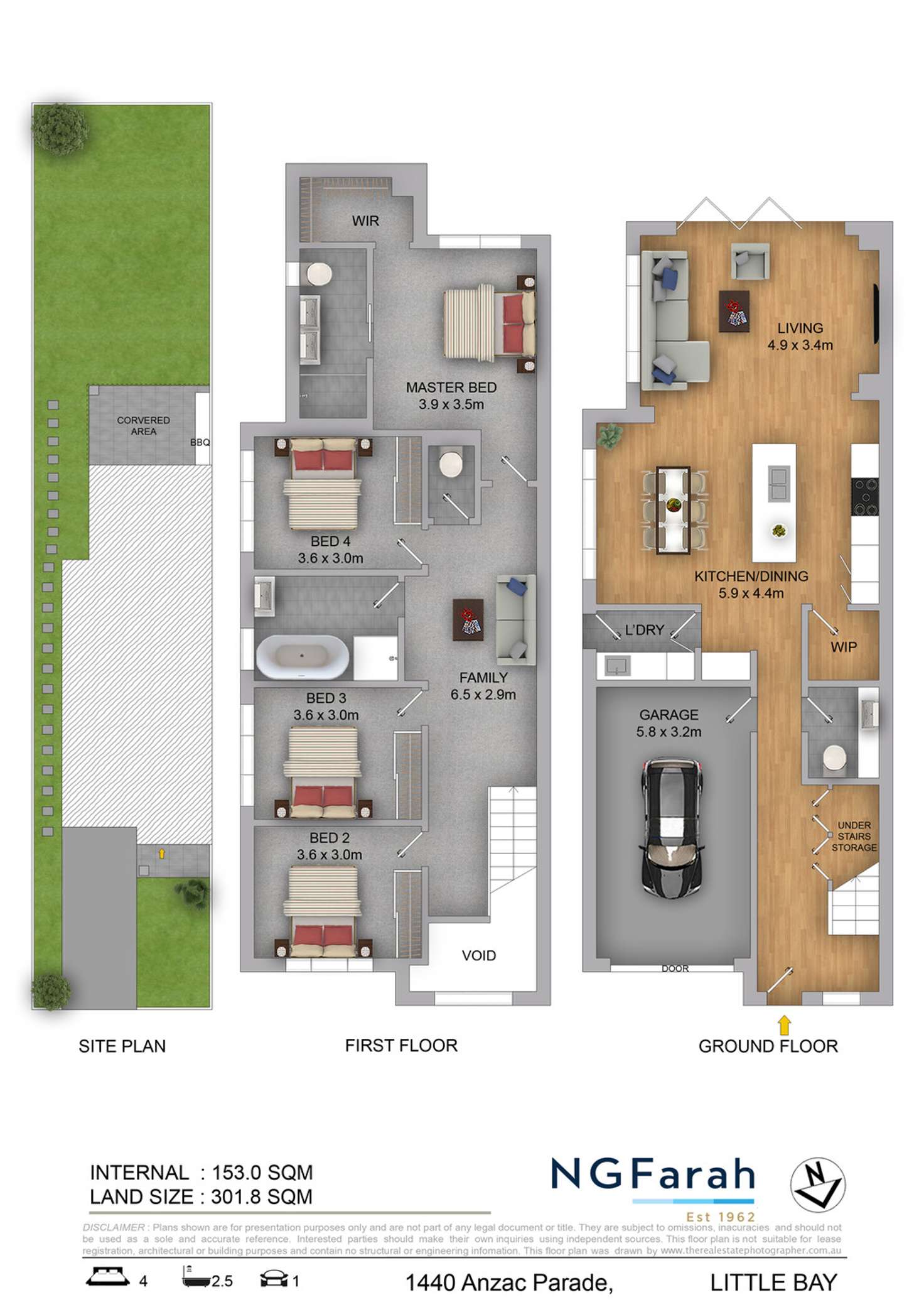 Floorplan of Homely house listing, 1440 Anzac Parade, Little Bay NSW 2036