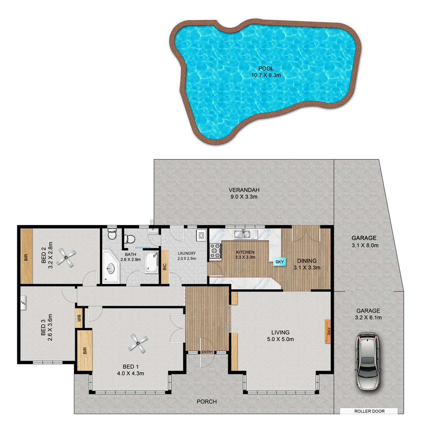 Floorplan of Homely house listing, 97 Holbrooks Road, Flinders Park SA 5025