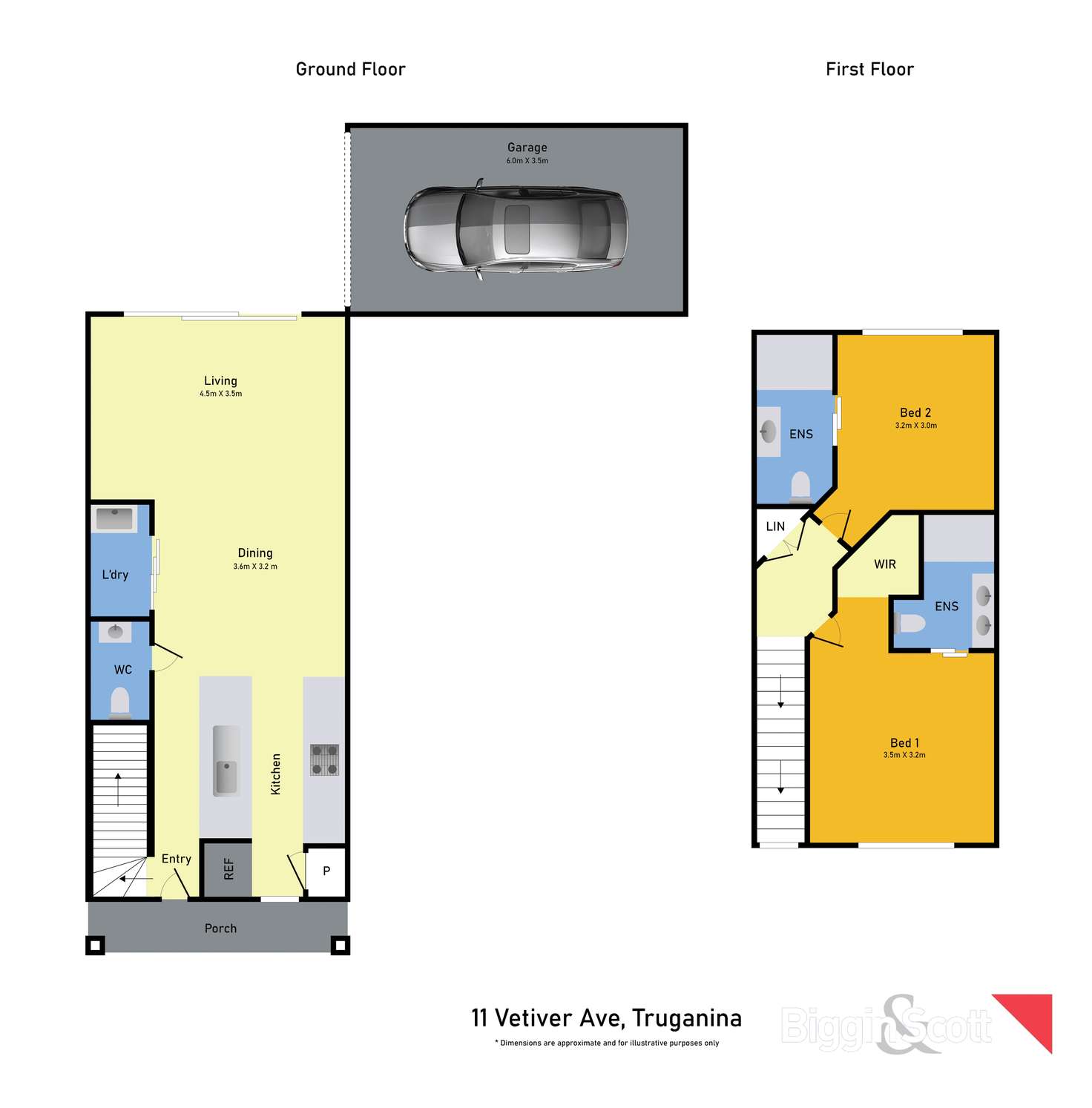 Floorplan of Homely house listing, 11 Vetiver Avenue, Truganina VIC 3029