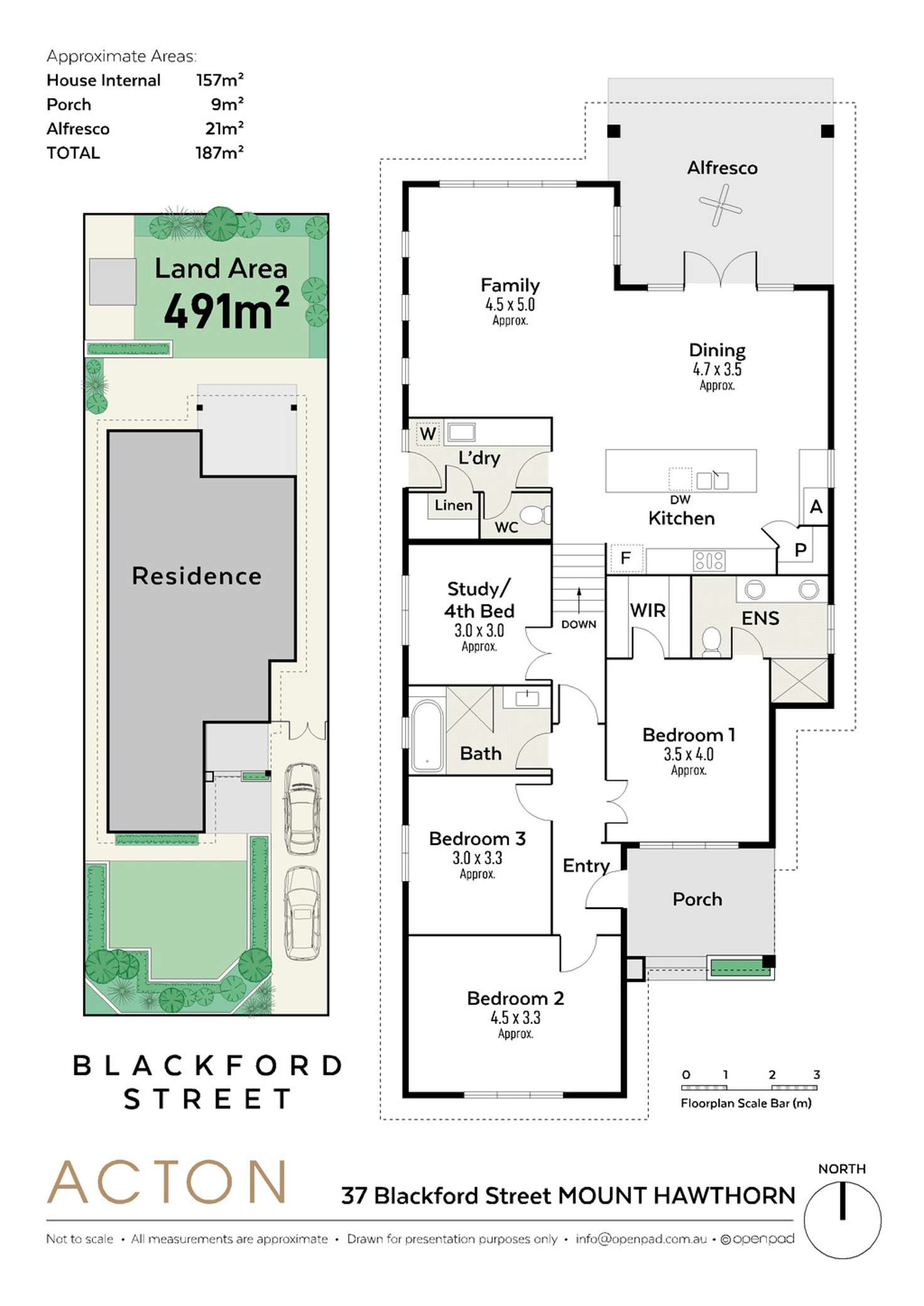 Floorplan of Homely house listing, 37 Blackford Street, Mount Hawthorn WA 6016