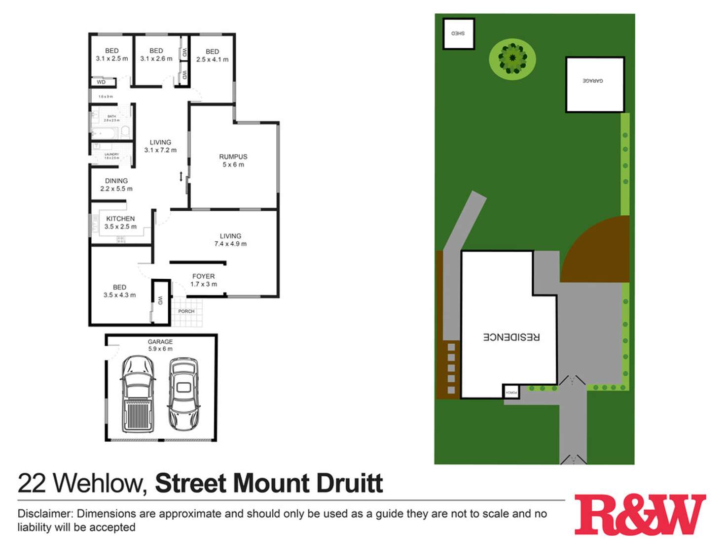 Floorplan of Homely house listing, 22 Wehlow Street, Mount Druitt NSW 2770