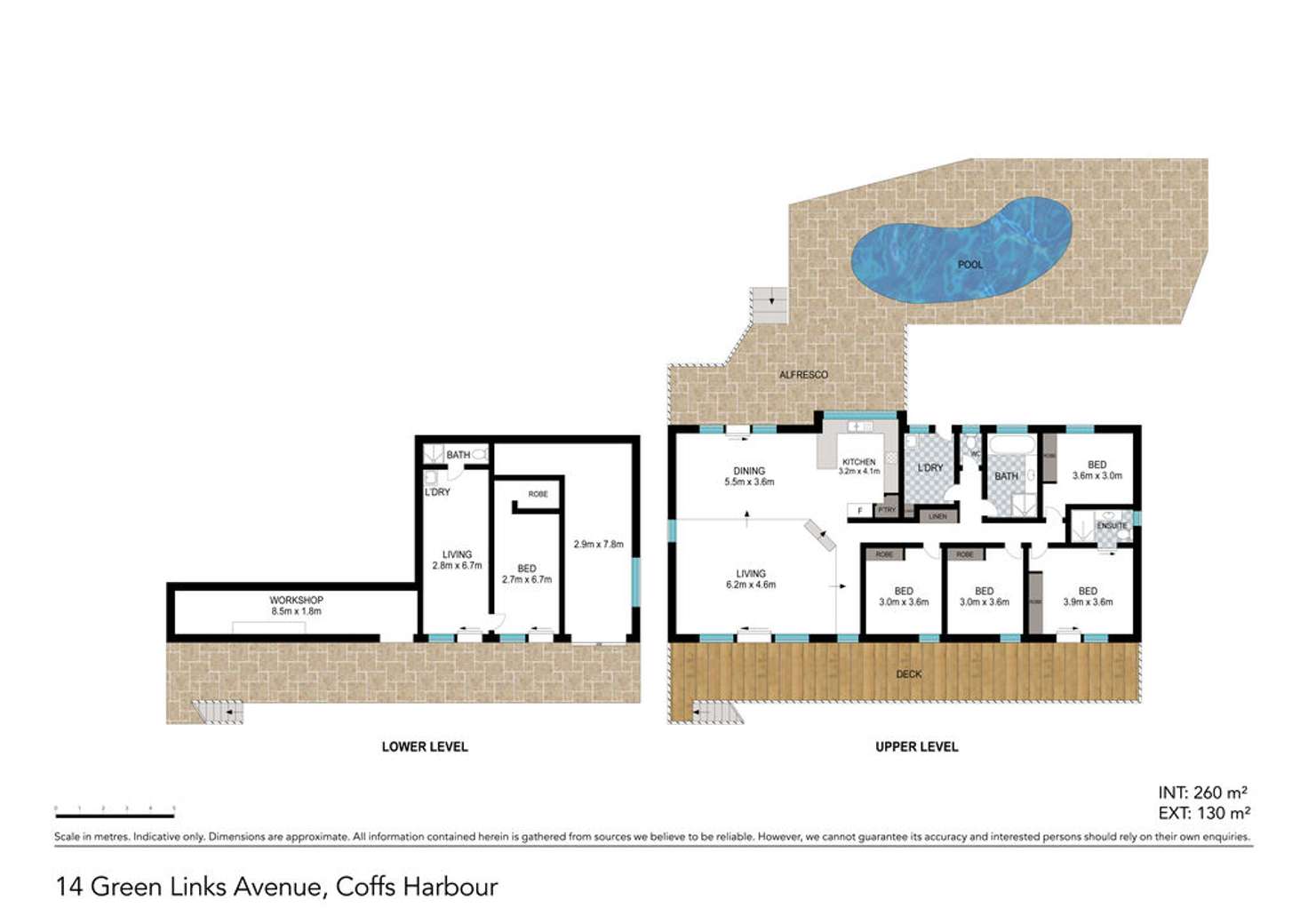 Floorplan of Homely house listing, 14 Green Links Avenue, Coffs Harbour NSW 2450