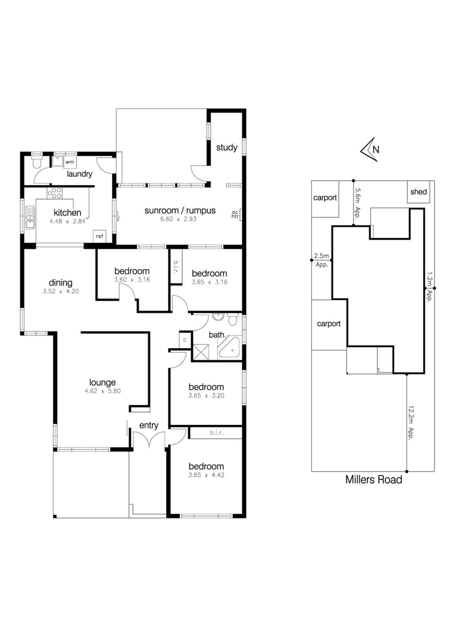Floorplan of Homely house listing, 255 Millers Road, Altona North VIC 3025
