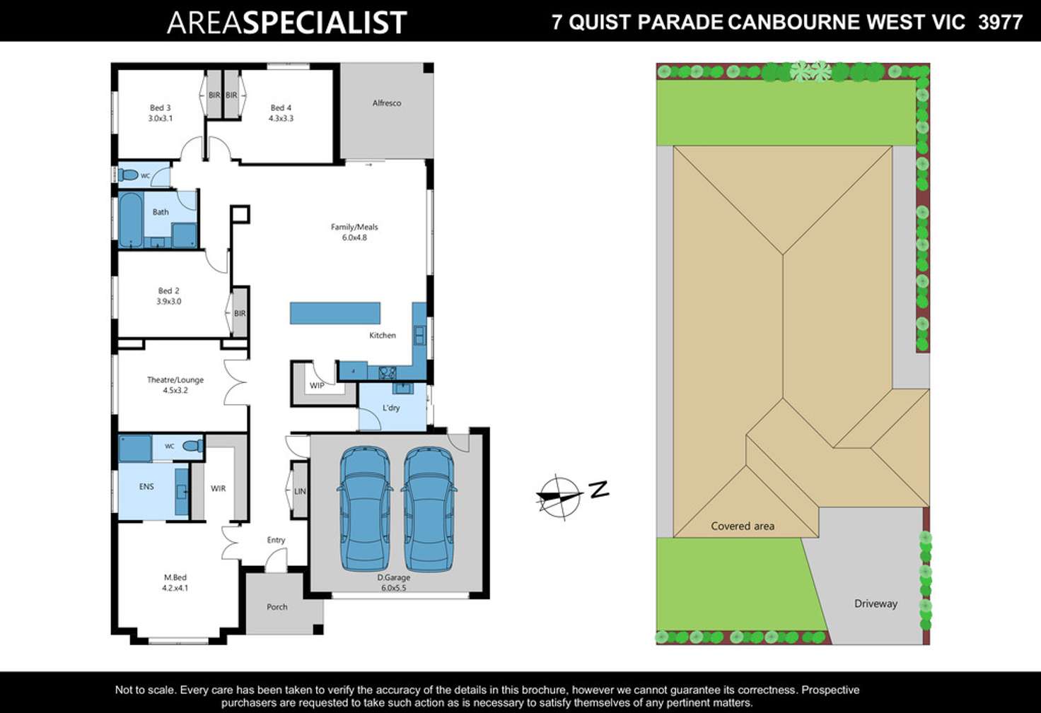 Floorplan of Homely house listing, 7 Quist Parade, Cranbourne West VIC 3977