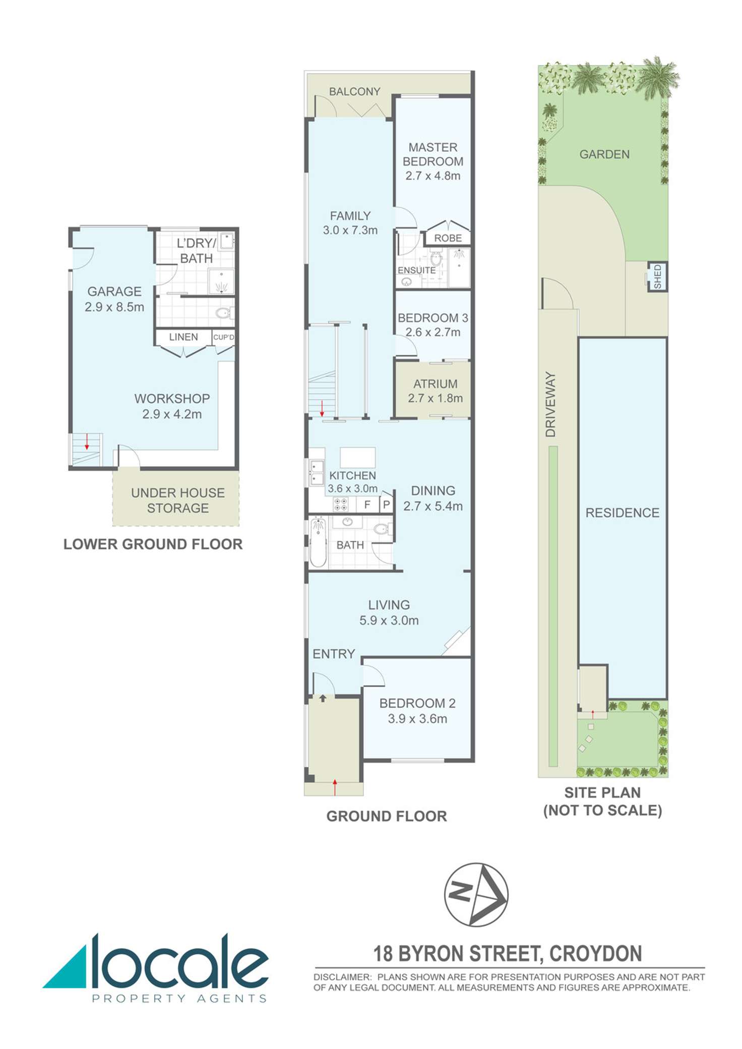 Floorplan of Homely house listing, 18 Byron Street, Croydon NSW 2132