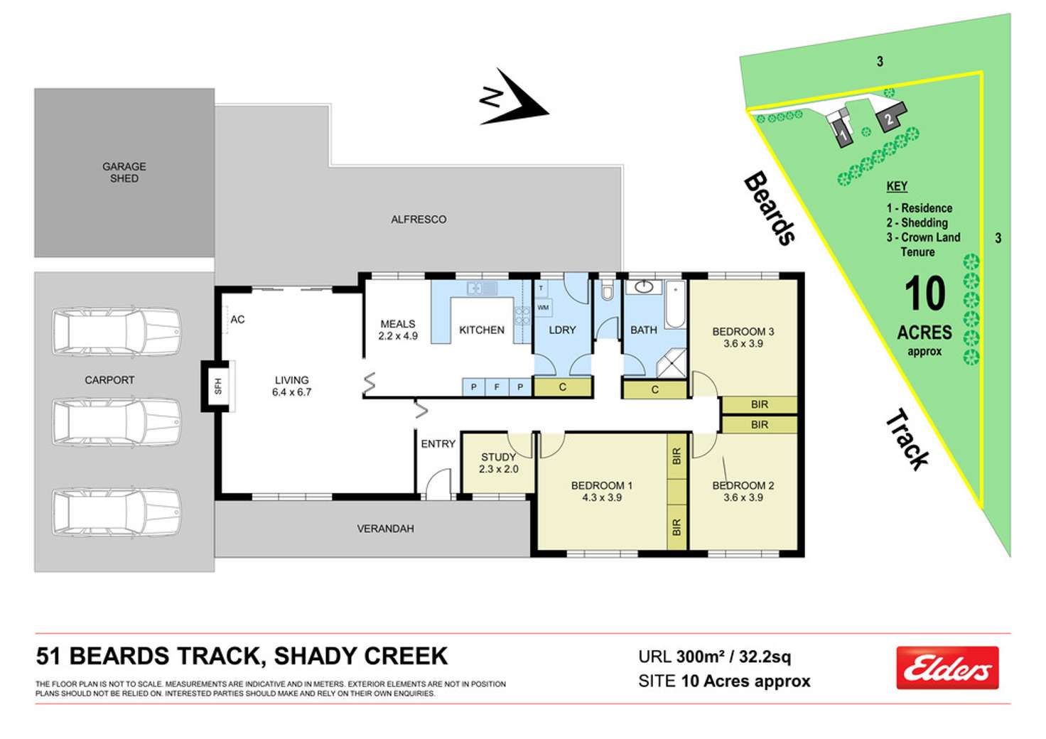 Floorplan of Homely lifestyle listing, 51 BEARDS TRACK, Shady Creek VIC 3821