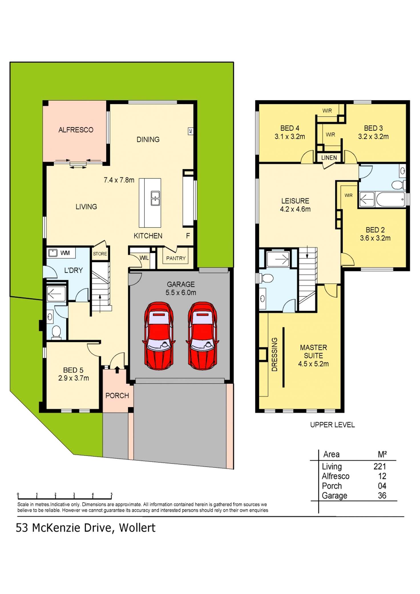 Floorplan of Homely house listing, 53 MACKENZIE DRIVE, Wollert VIC 3750