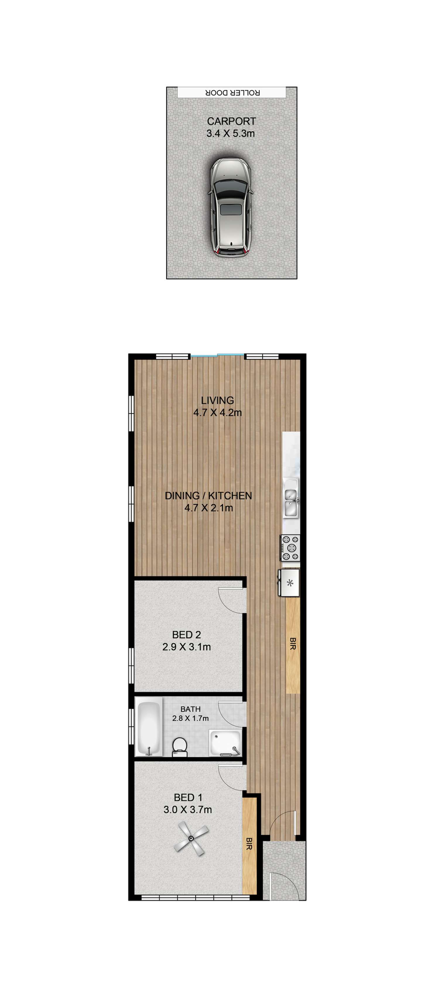 Floorplan of Homely house listing, 4 Hindmarsh Circuit, Mawson Lakes SA 5095