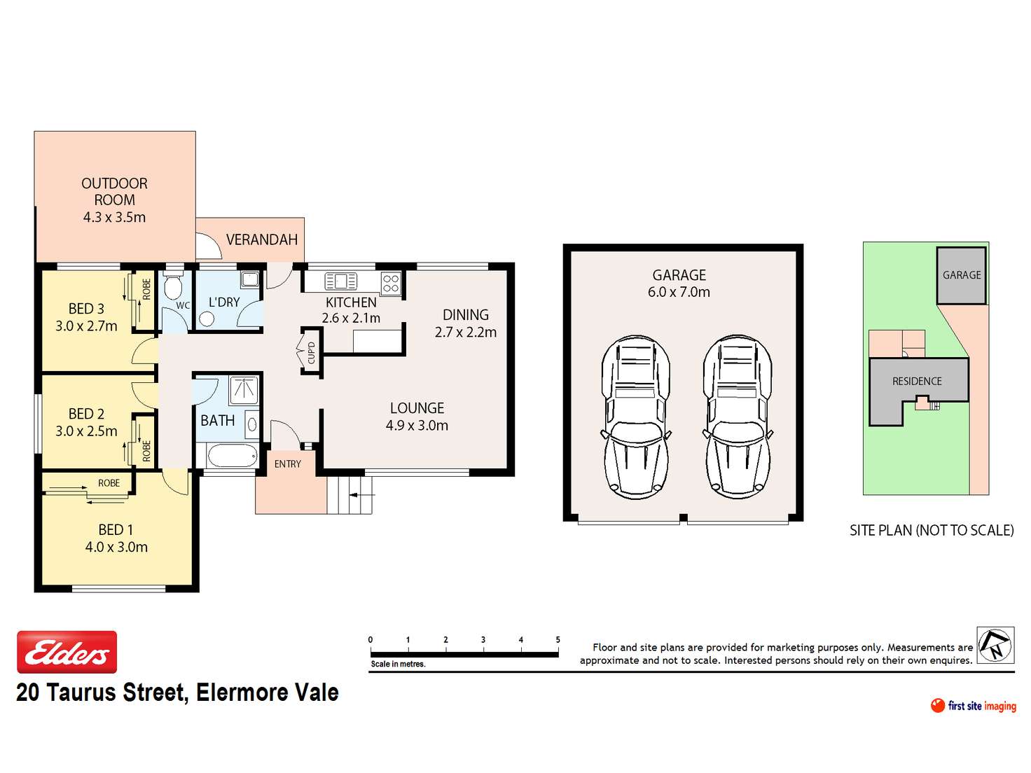 Floorplan of Homely house listing, 20 Taurus Street, Elermore Vale NSW 2287