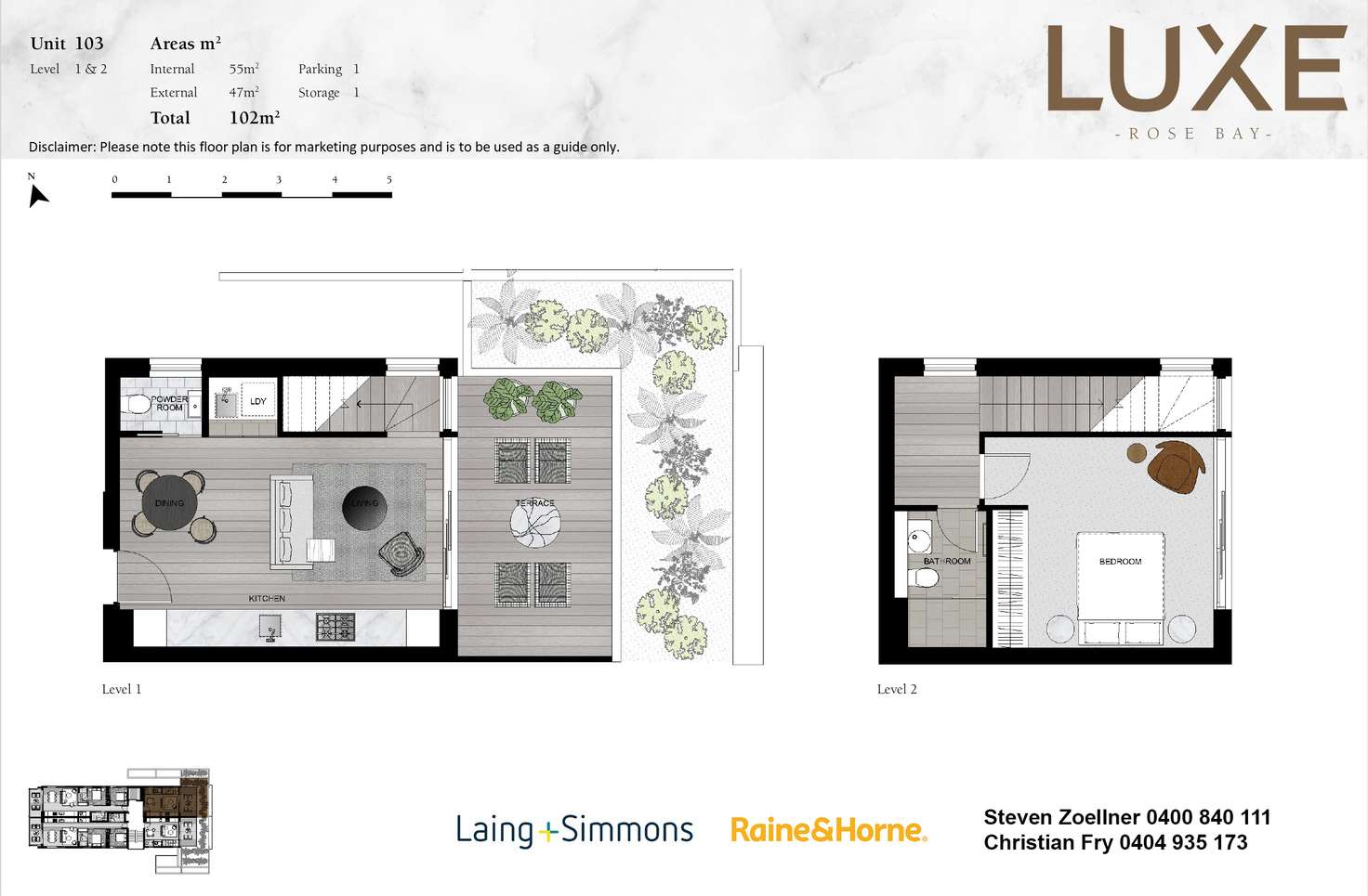 Floorplan of Homely apartment listing, 103/637-639 Old South Head Road, Rose Bay NSW 2029