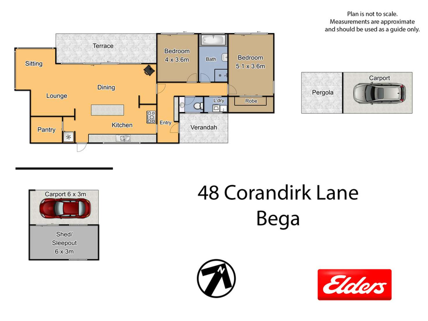 Floorplan of Homely acreageSemiRural listing, 48 Corandirk Lane, Tarraganda NSW 2550
