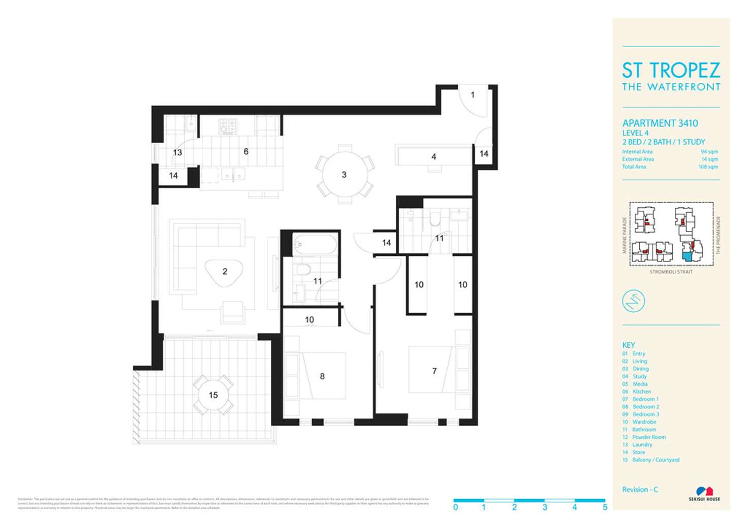 Floorplan of Homely apartment listing, 410/23 The Promenade, Wentworth Point NSW 2127