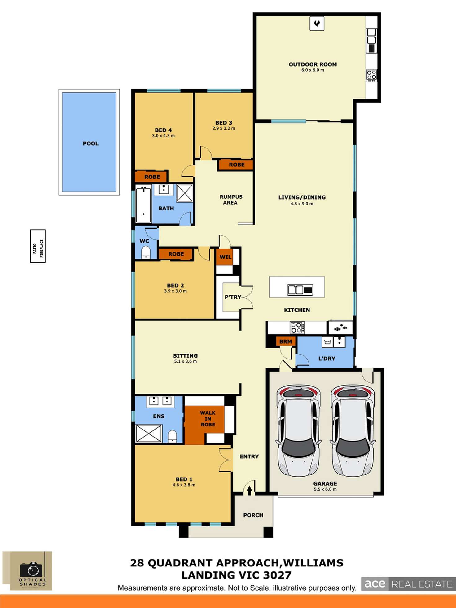 Floorplan of Homely house listing, 28 Quadrant Approach, Williams Landing VIC 3027