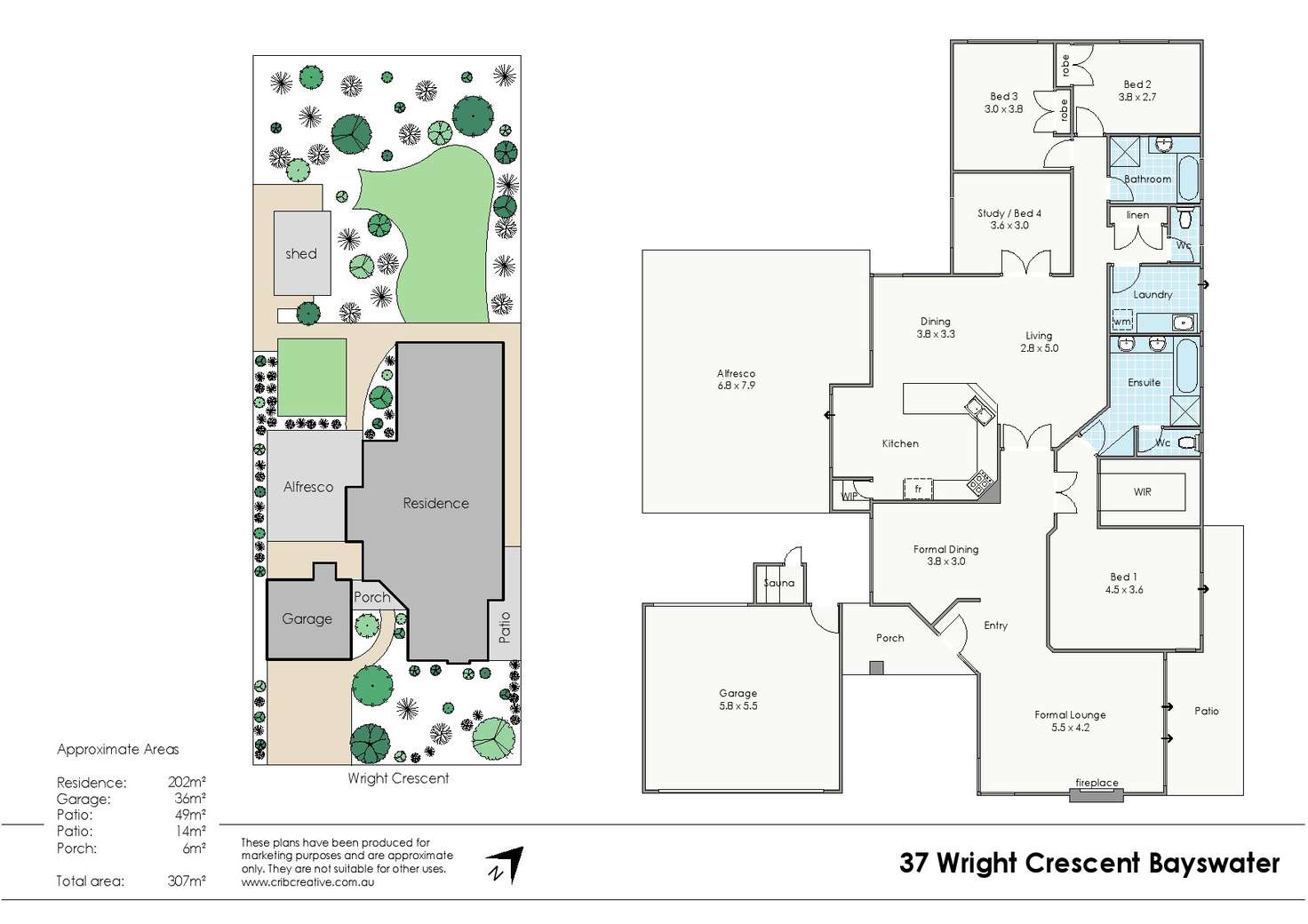 Floorplan of Homely house listing, 37 Wright Crescent, Bayswater WA 6053
