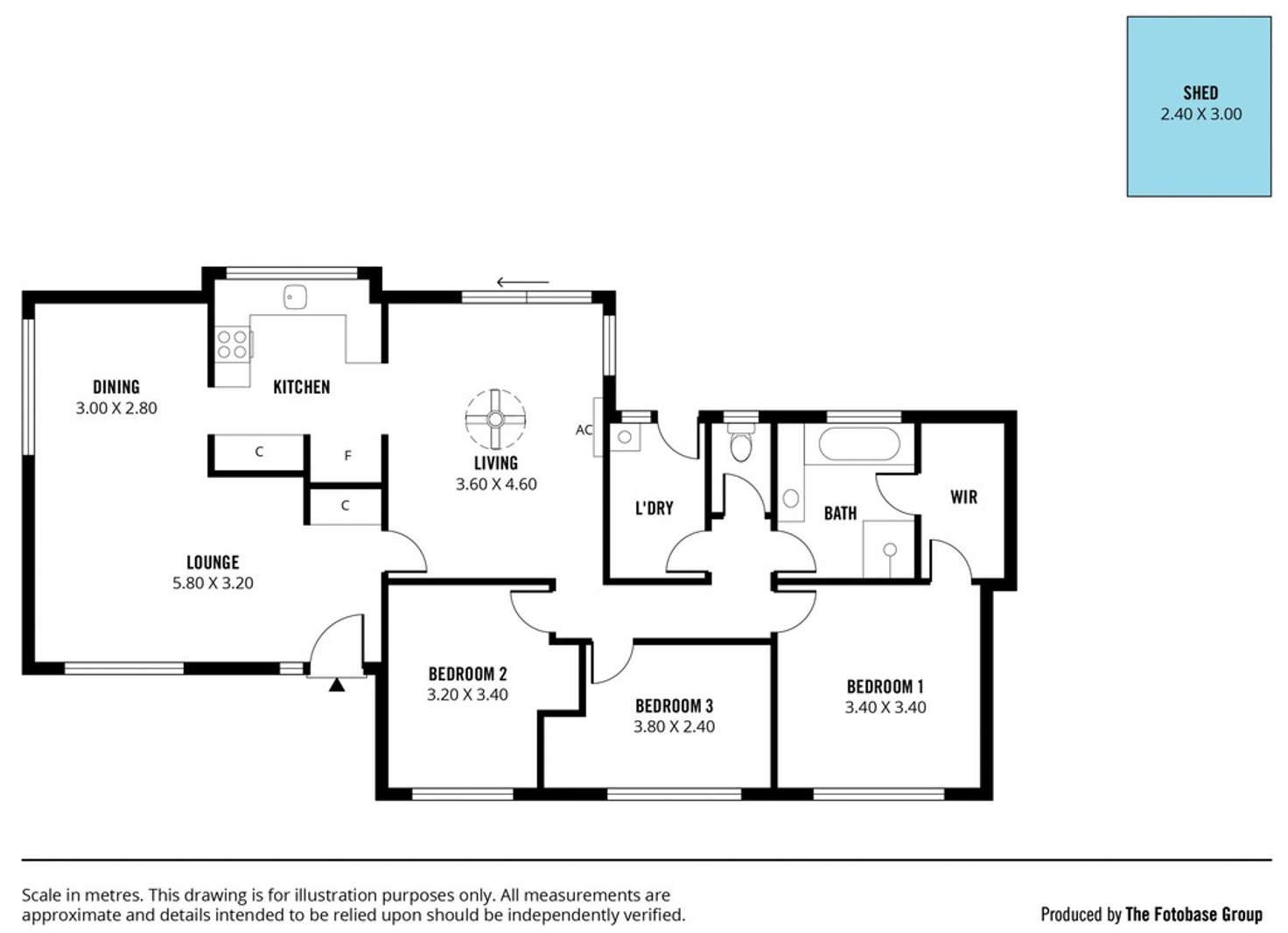 Floorplan of Homely house listing, 17 Panorama Drive, Aberfoyle Park SA 5159