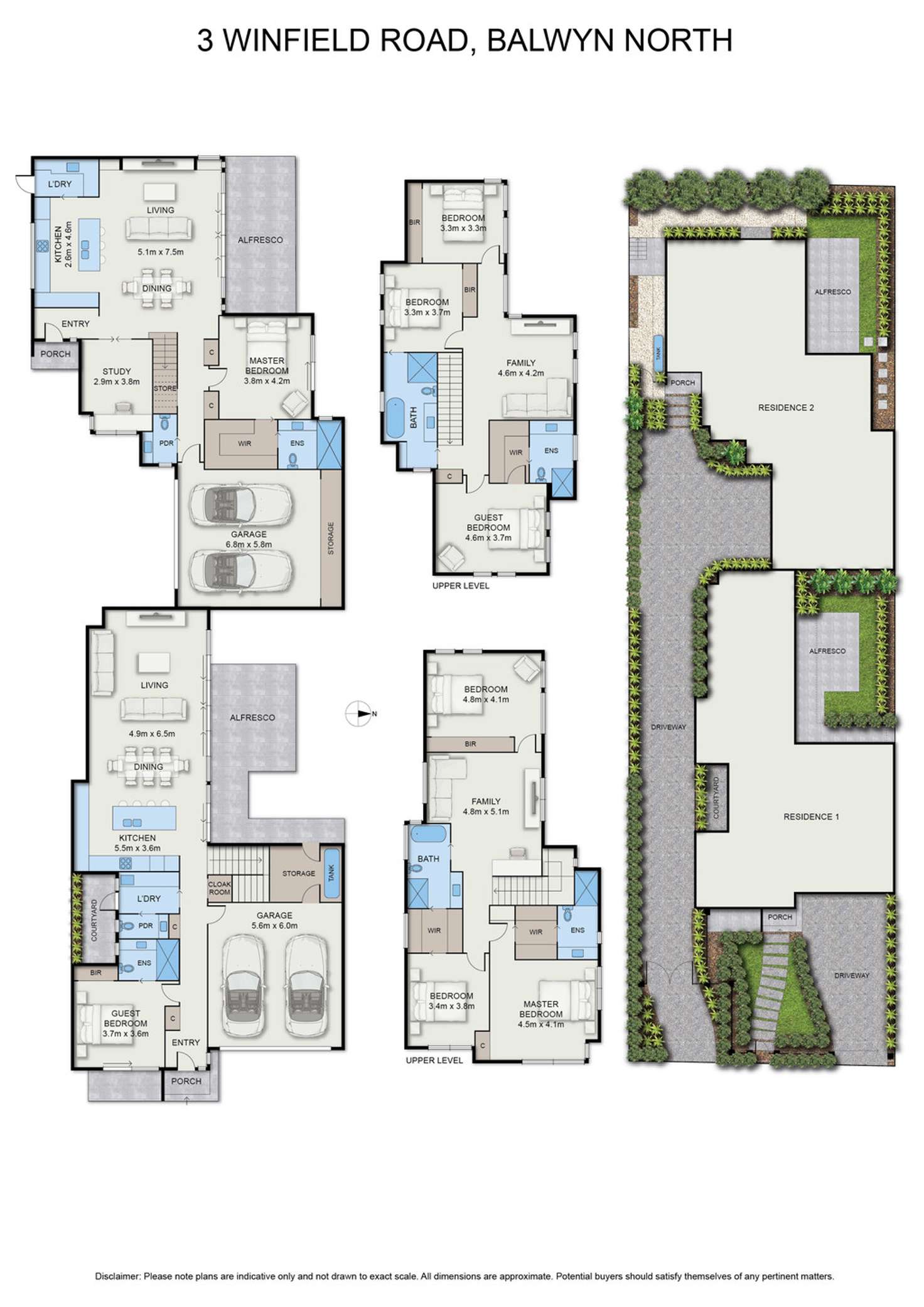 Floorplan of Homely house listing, 3 Winfield Road, Balwyn North VIC 3104