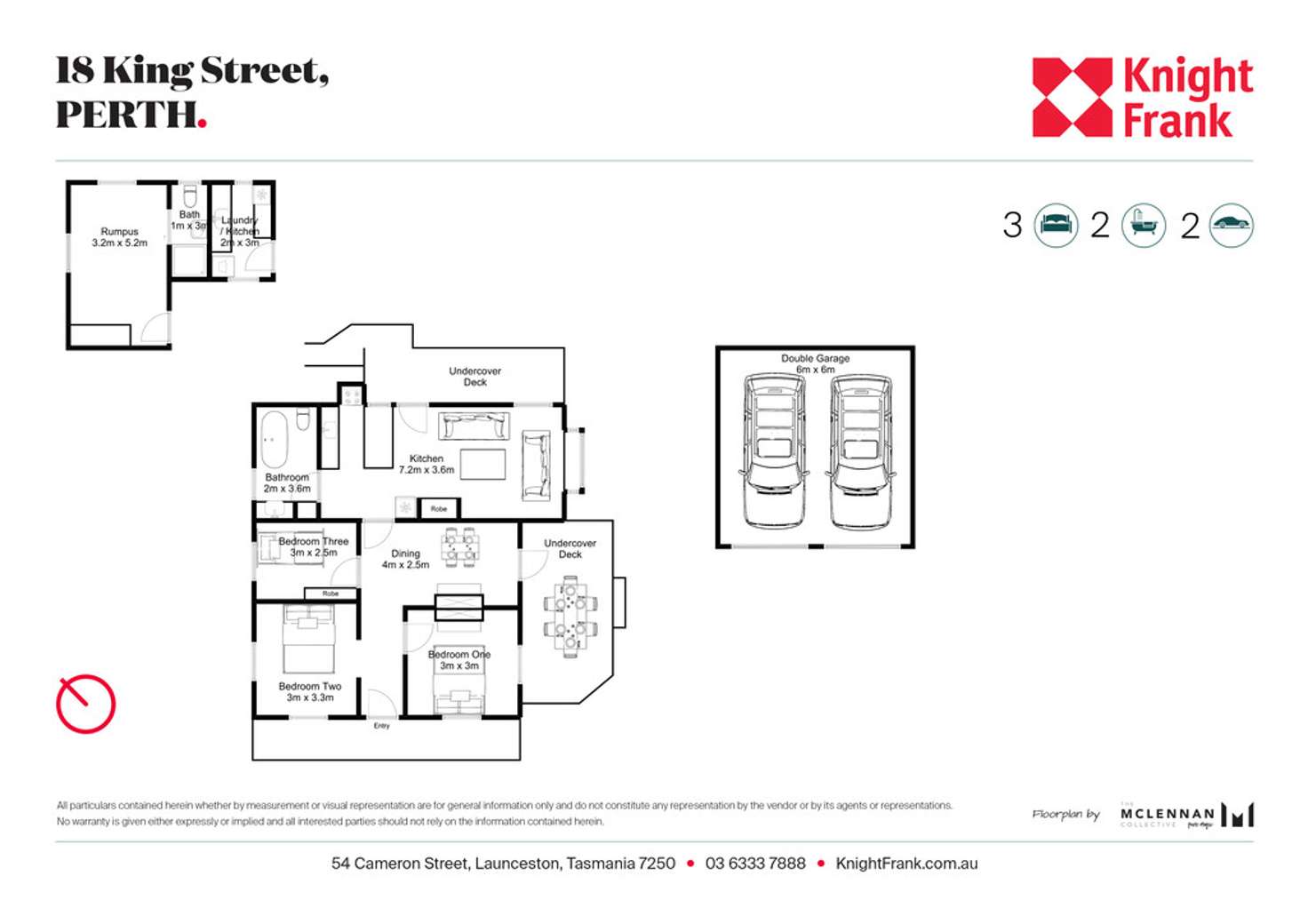 Floorplan of Homely house listing, 18 King Street, Perth TAS 7300