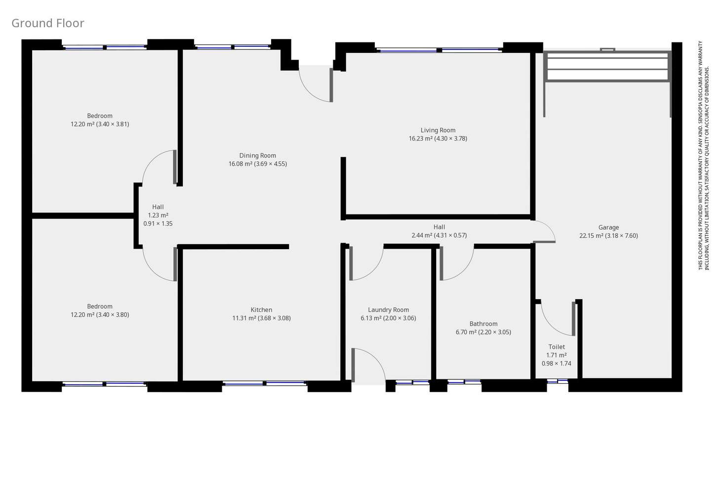 Floorplan of Homely house listing, Address available on request