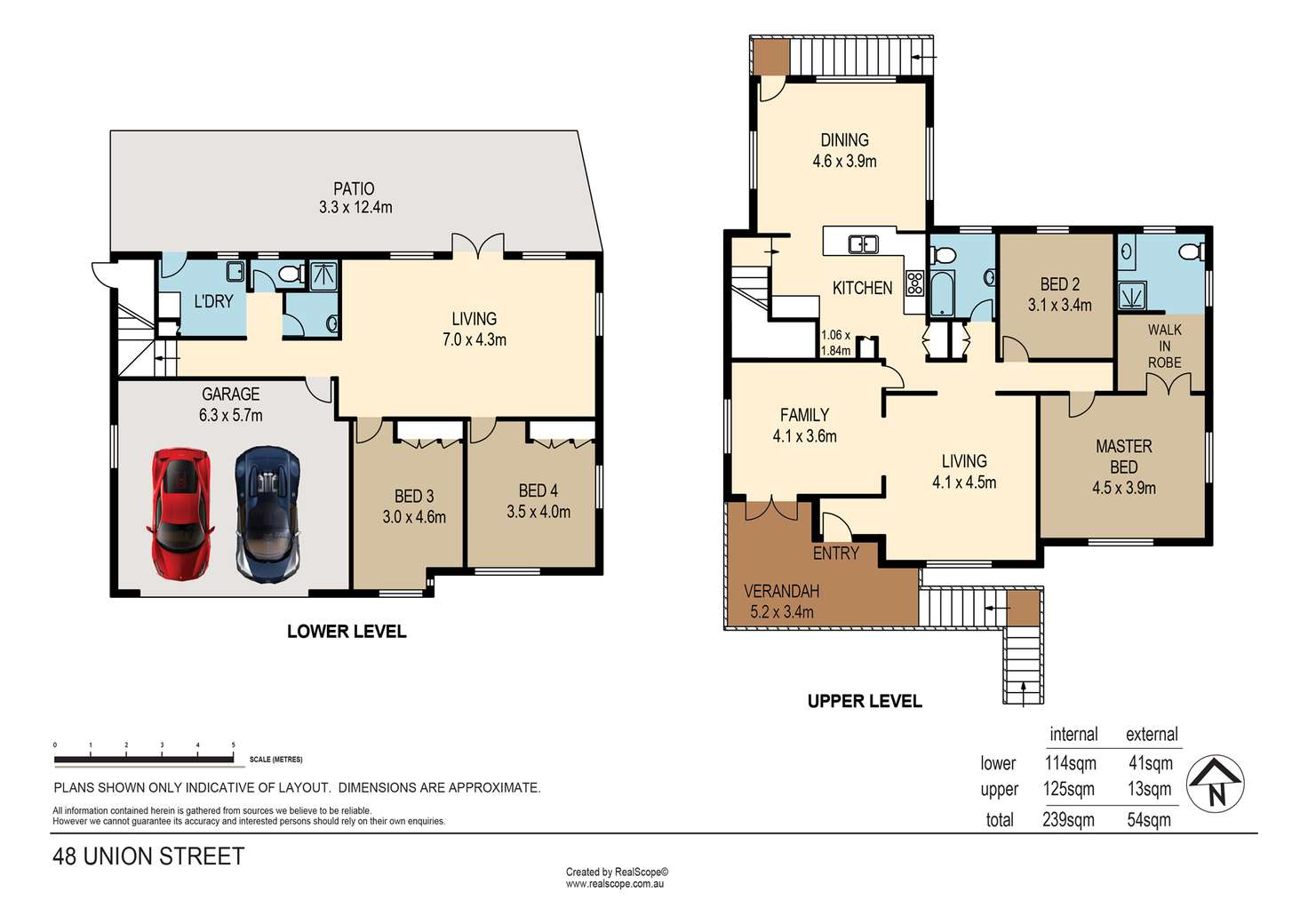 Floorplan of Homely house listing, 48 Union Street, Clayfield QLD 4011