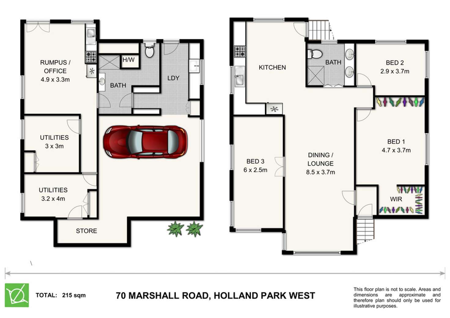 Floorplan of Homely house listing, 70 Marshall Road, Holland Park West QLD 4121