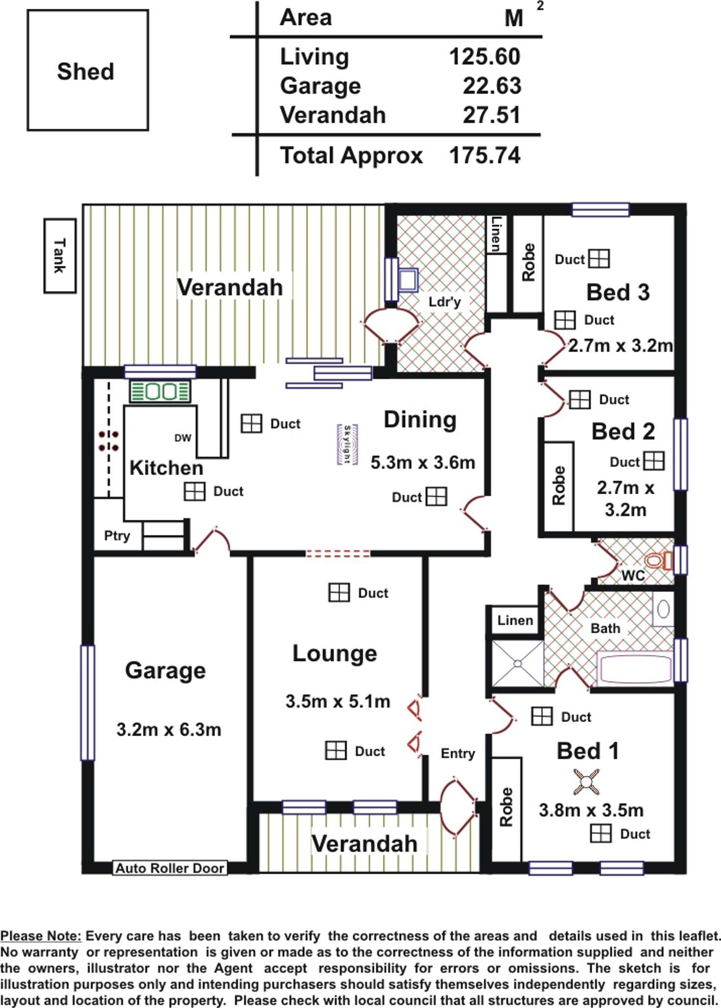 Floorplan of Homely house listing, 34 Lewis Road, Glynde SA 5070