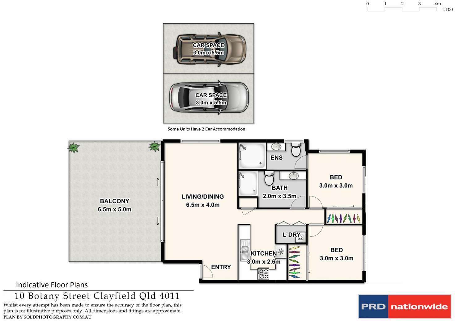 Floorplan of Homely unit listing, 10/10 Botany Street, Clayfield QLD 4011