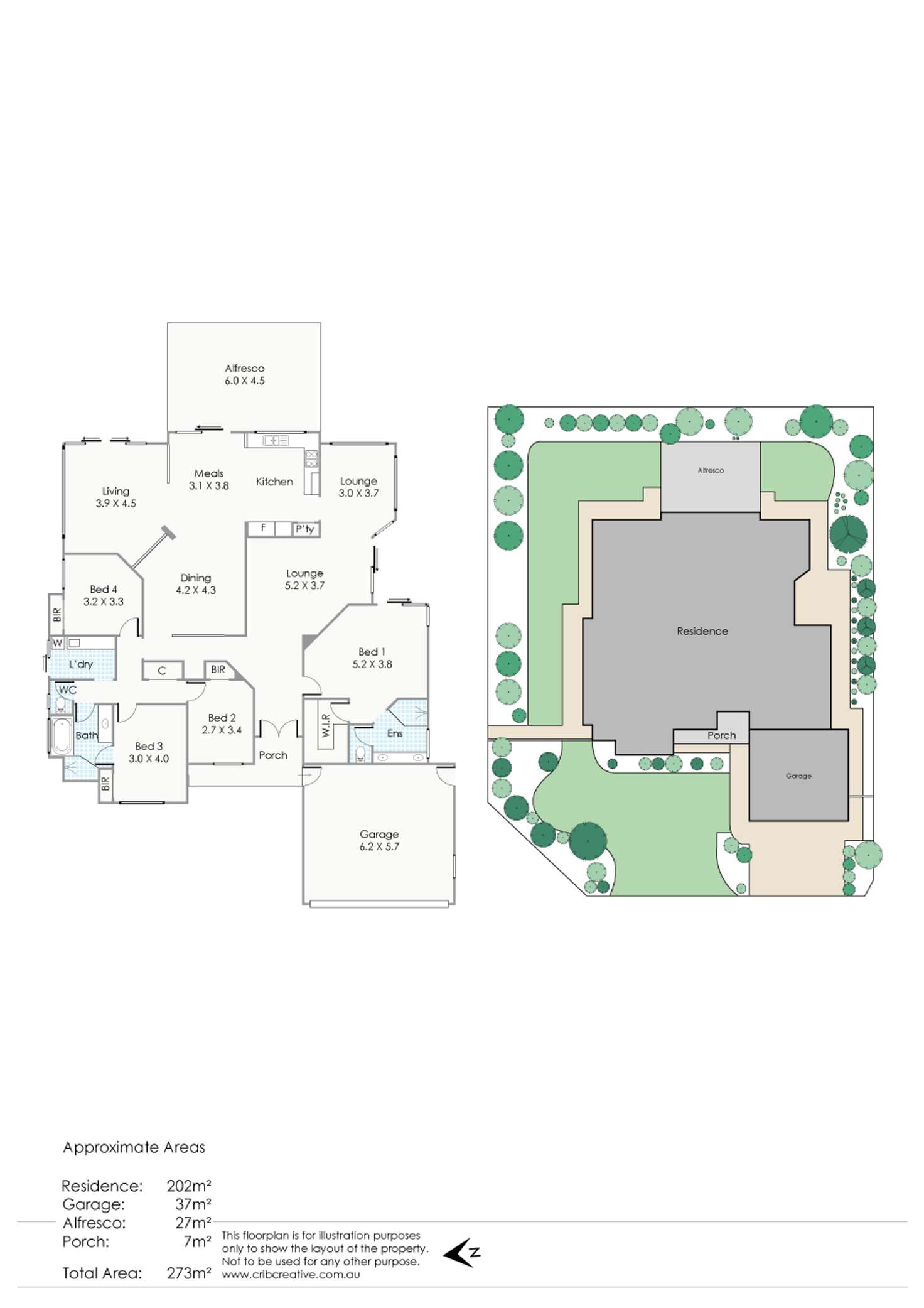 Floorplan of Homely house listing, 3 Akania Way, Canning Vale WA 6155