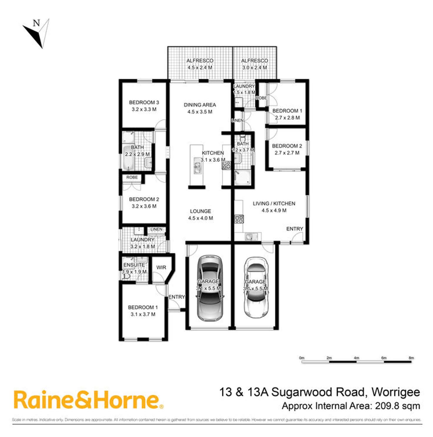 Floorplan of Homely house listing, 13 Sugarwood Road, Worrigee NSW 2540