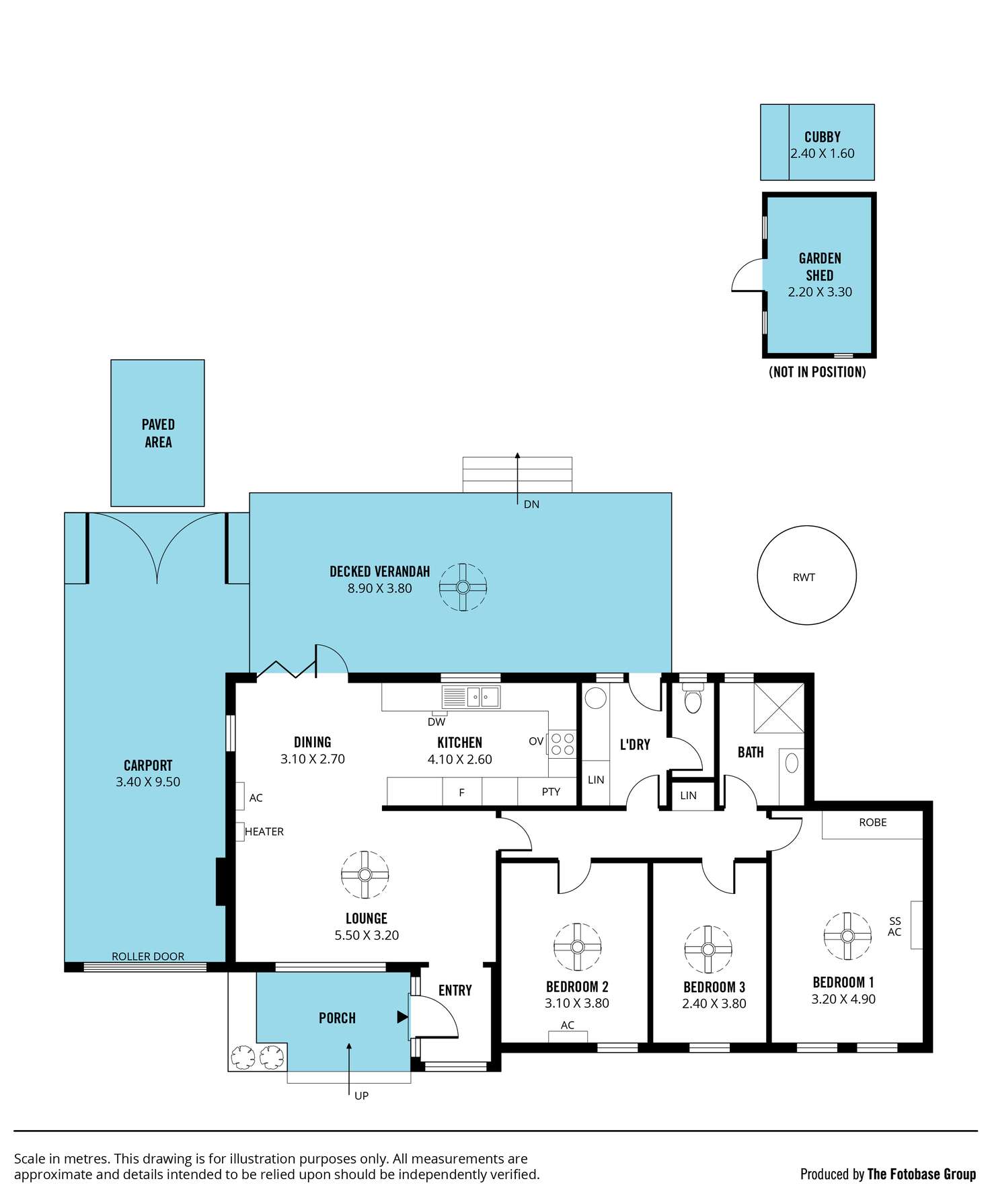 Floorplan of Homely house listing, 51 Ackland Avenue, Christies Beach SA 5165