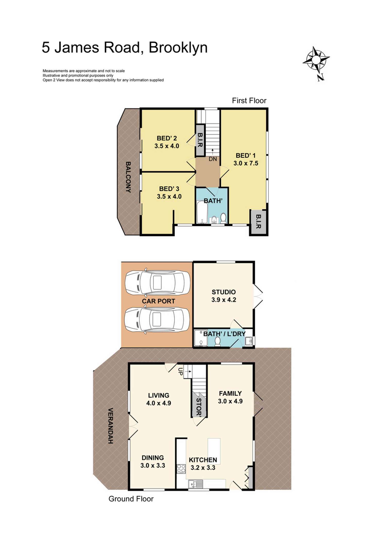 Floorplan of Homely house listing, 5 James Road, Brooklyn NSW 2083