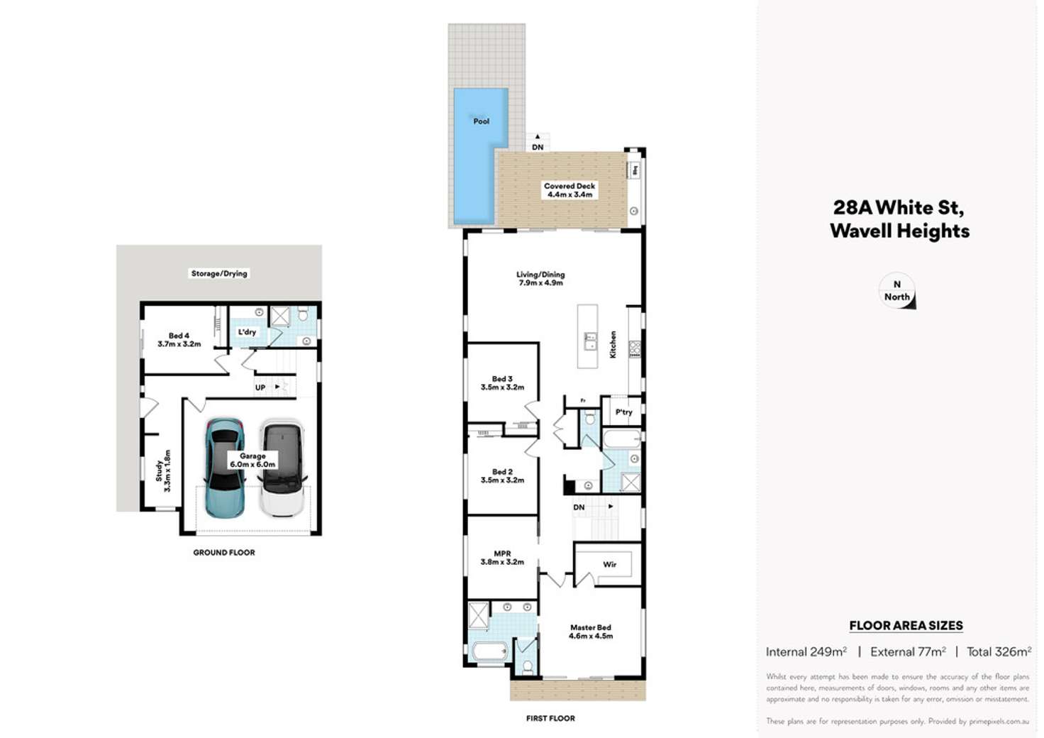 Floorplan of Homely house listing, 28A White Street, Wavell Heights QLD 4012