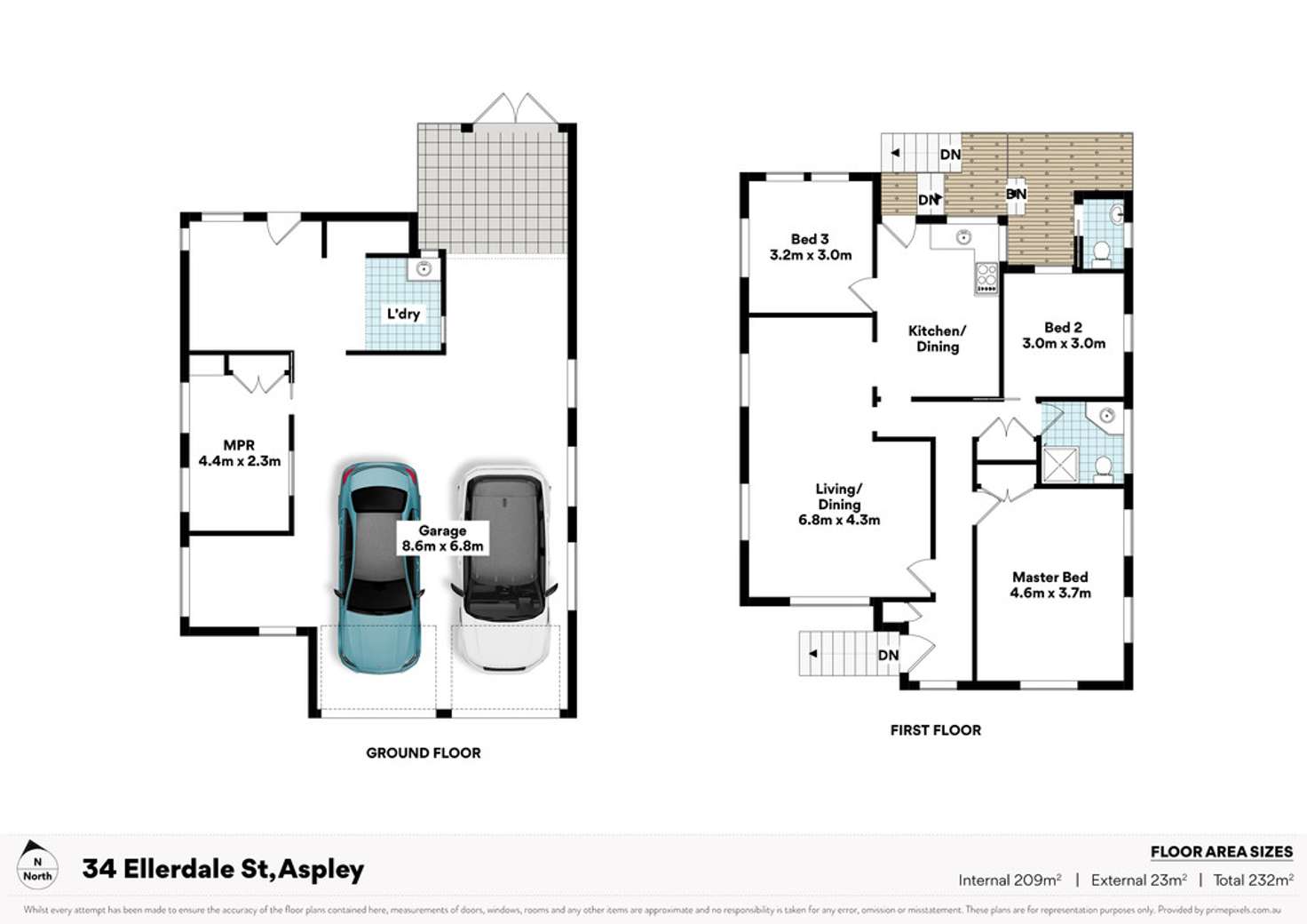 Floorplan of Homely house listing, 34 Ellerdale Street, Aspley QLD 4034