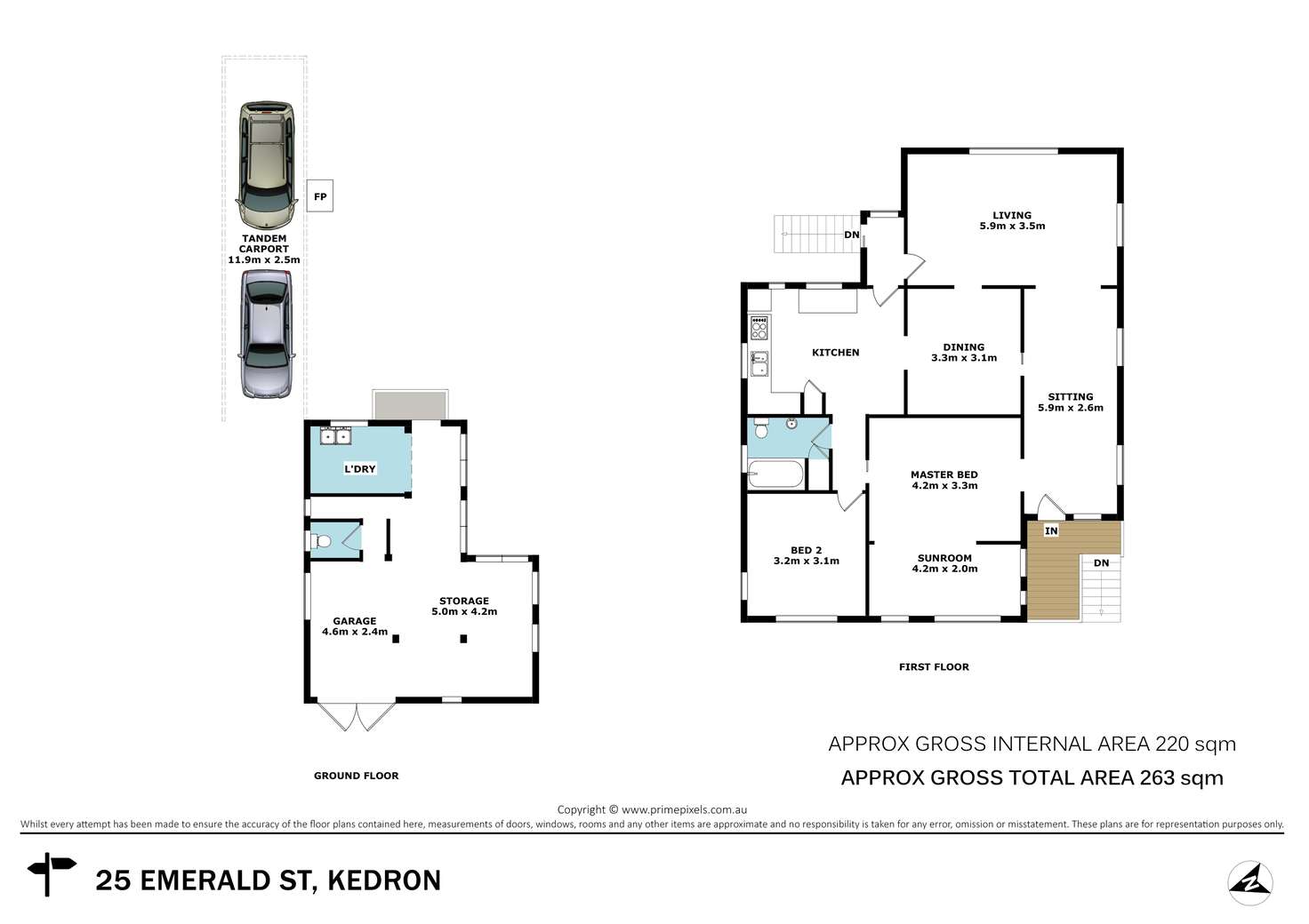 Floorplan of Homely house listing, 25 Emerald Street, Kedron QLD 4031
