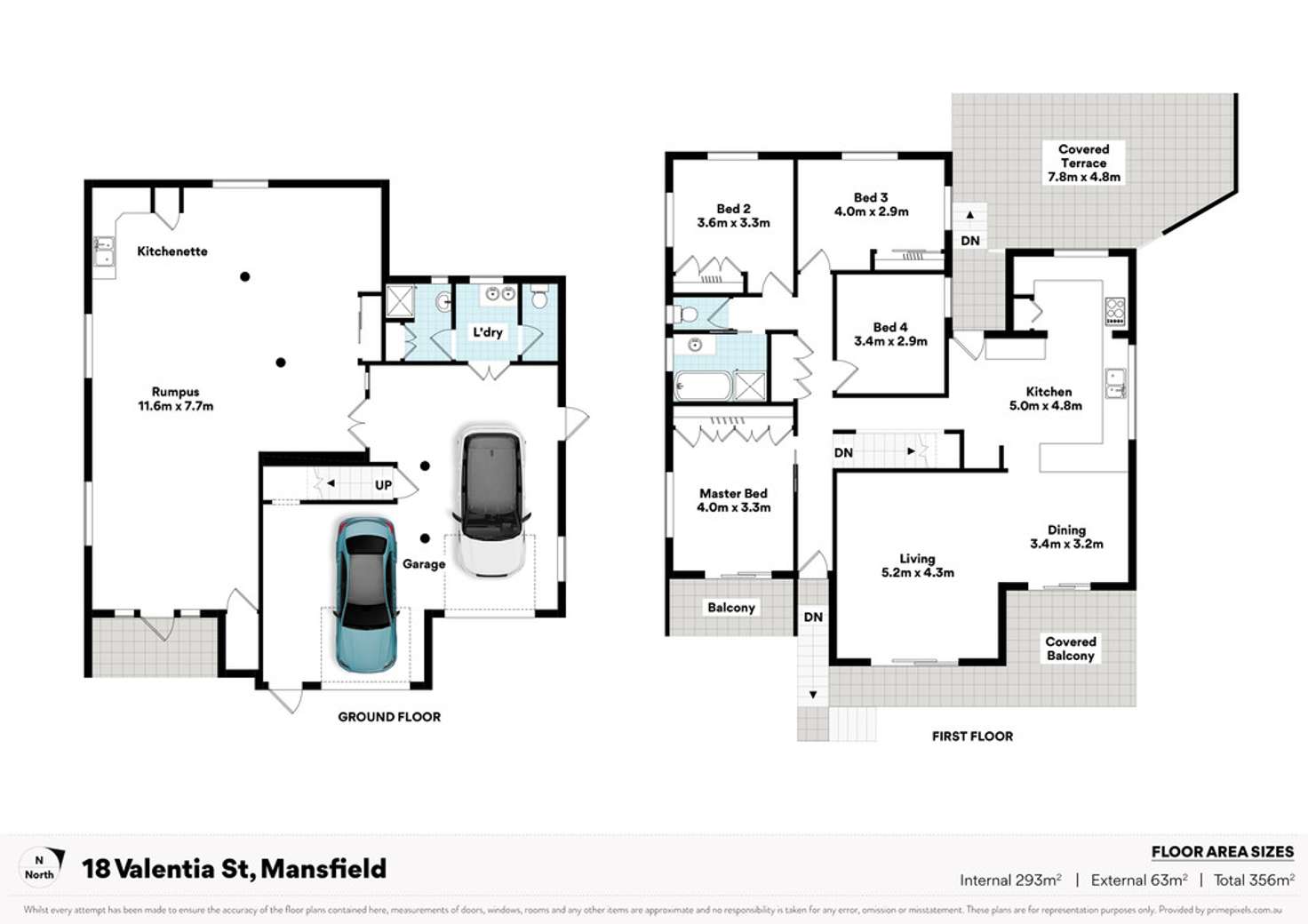 Floorplan of Homely house listing, 18 Valentia Street, Mansfield QLD 4122
