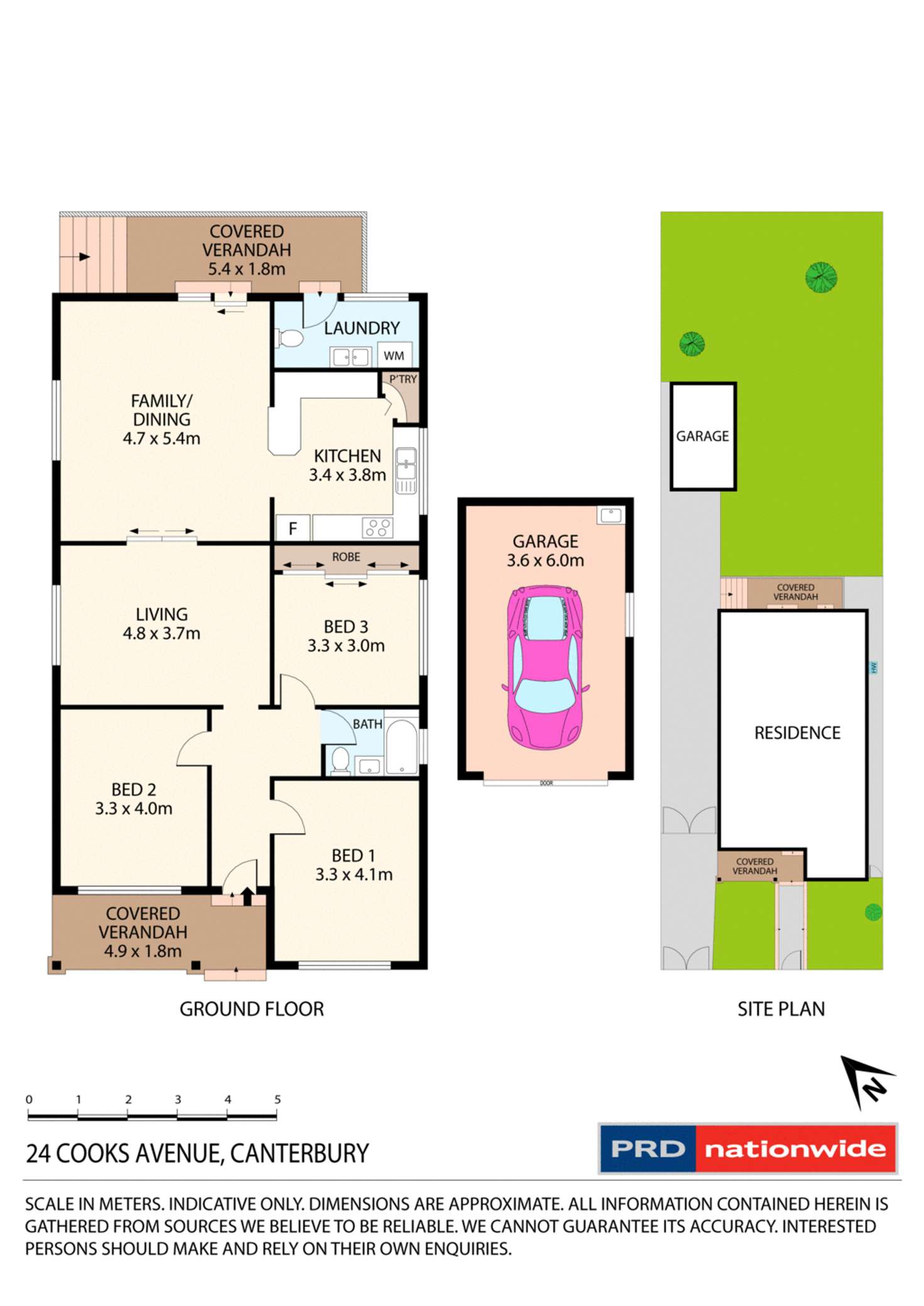 Floorplan of Homely house listing, 24 Cooks Avenue, Canterbury NSW 2193