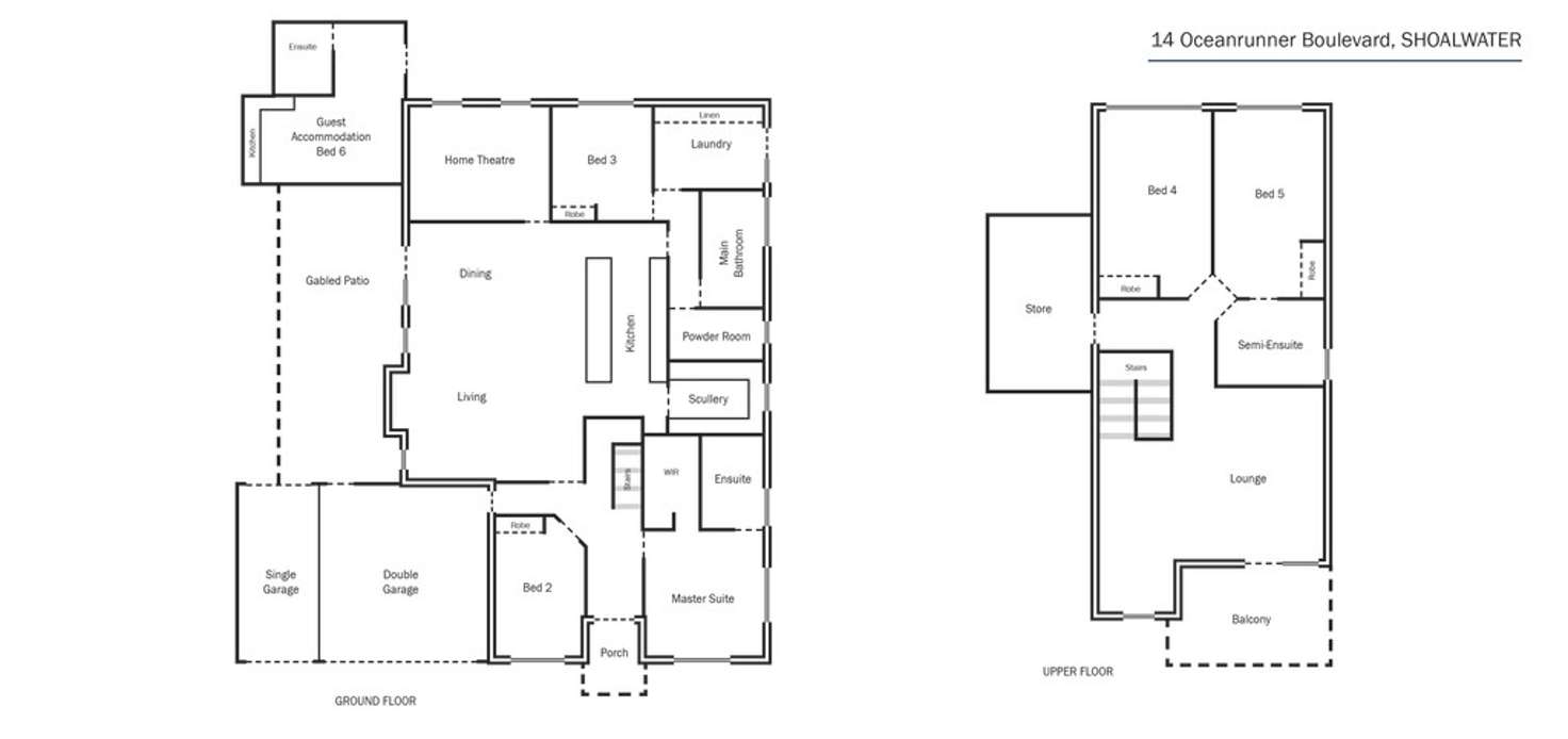 Floorplan of Homely house listing, 14 Oceanrunner Boulevard, Shoalwater WA 6169